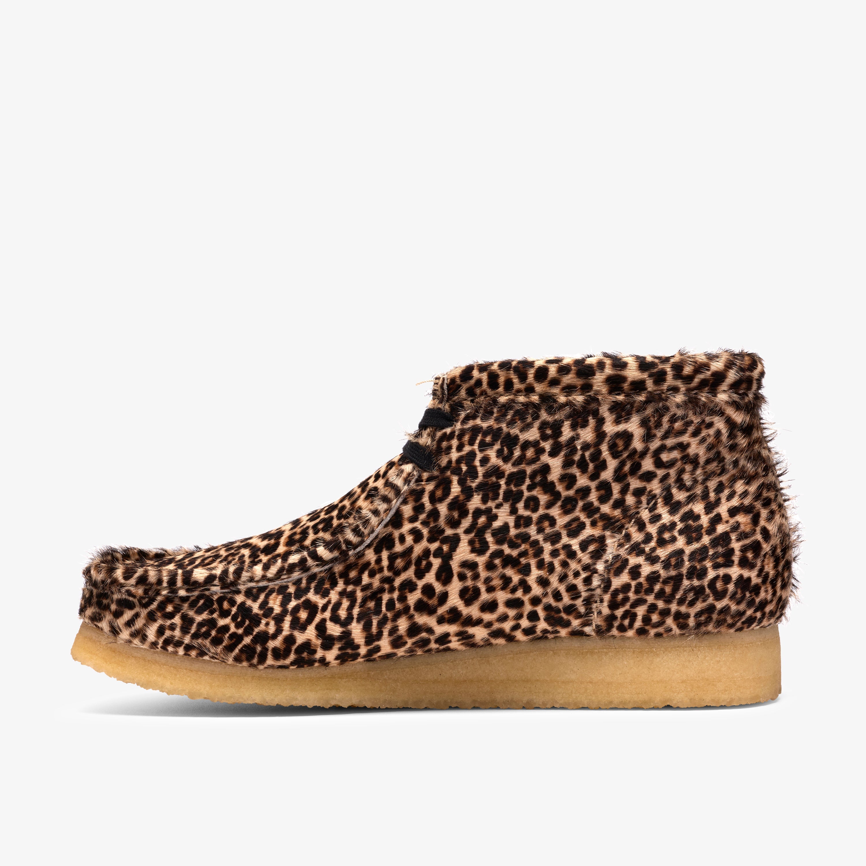 クラークス Clarks Wallabee Boot / メンズ ワラビーブーツ (レオパードプリント)の2枚目