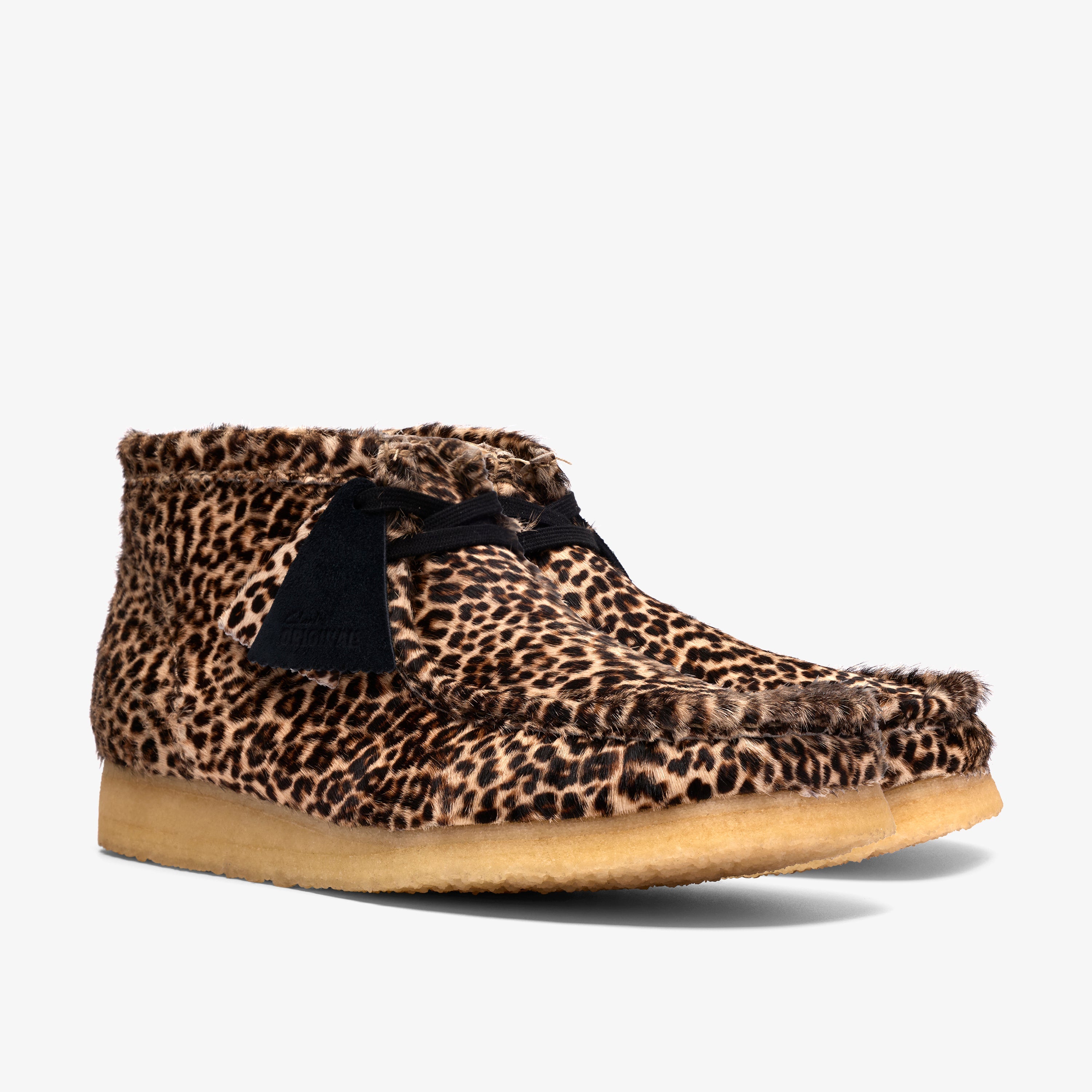 クラークス Clarks Wallabee Boot / メンズ ワラビーブーツ (レオパードプリント)の4枚目