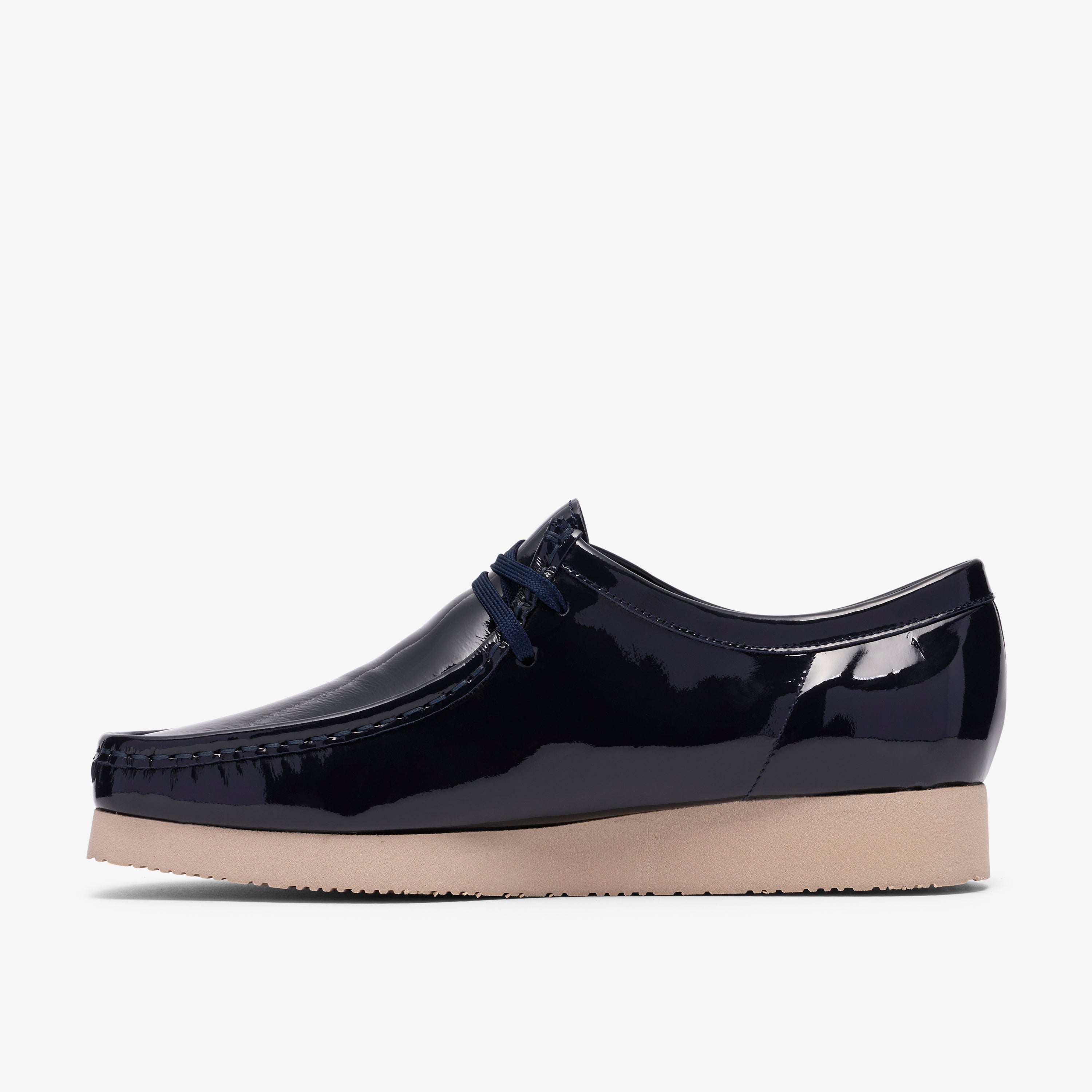 クラークス Clarks Wallabee 2604 / メンズワラビー2604 (ネイビーパテント)の2枚目