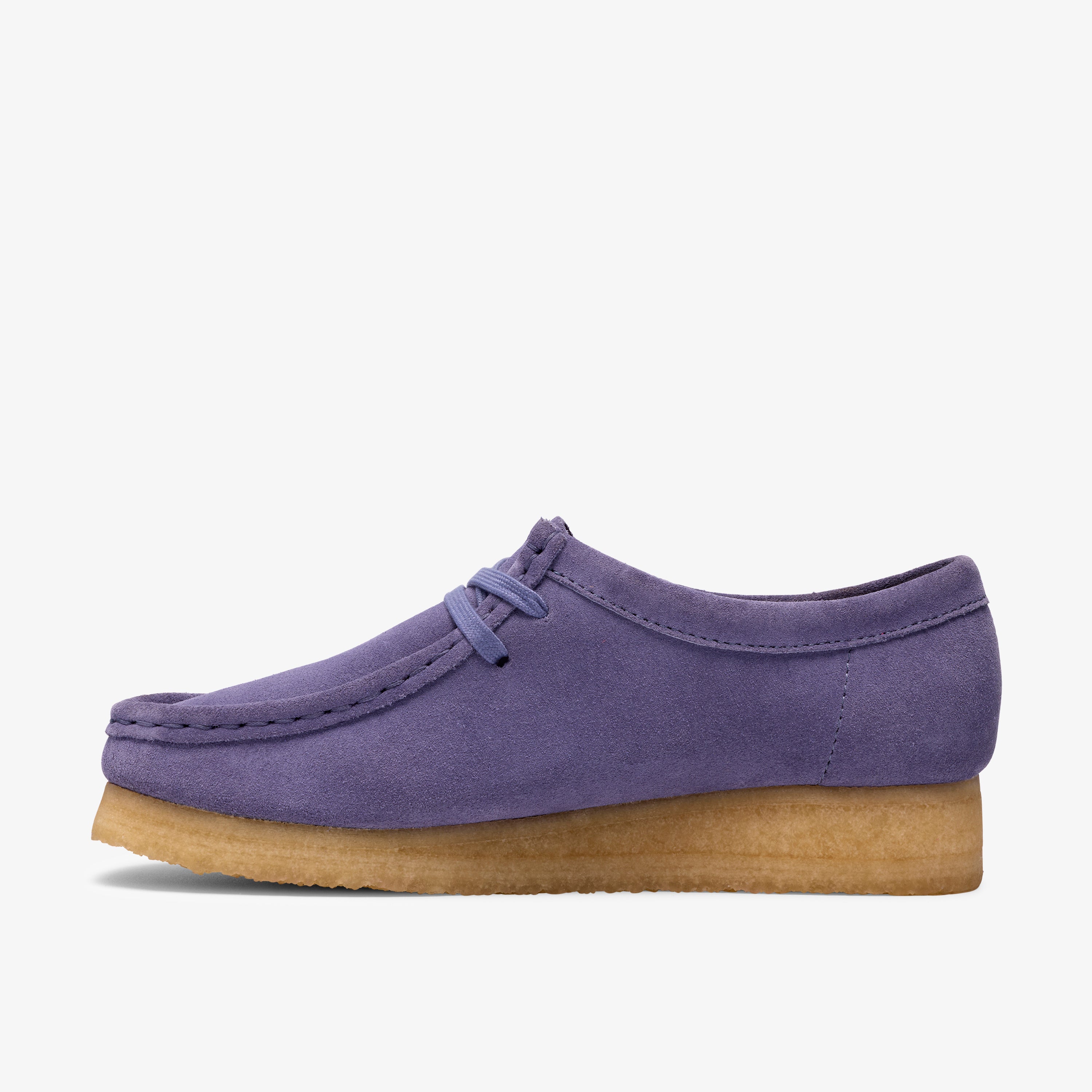 クラークス Clarks Wallabee. / レディース ワラビー (パープルインタレスト)の2枚目