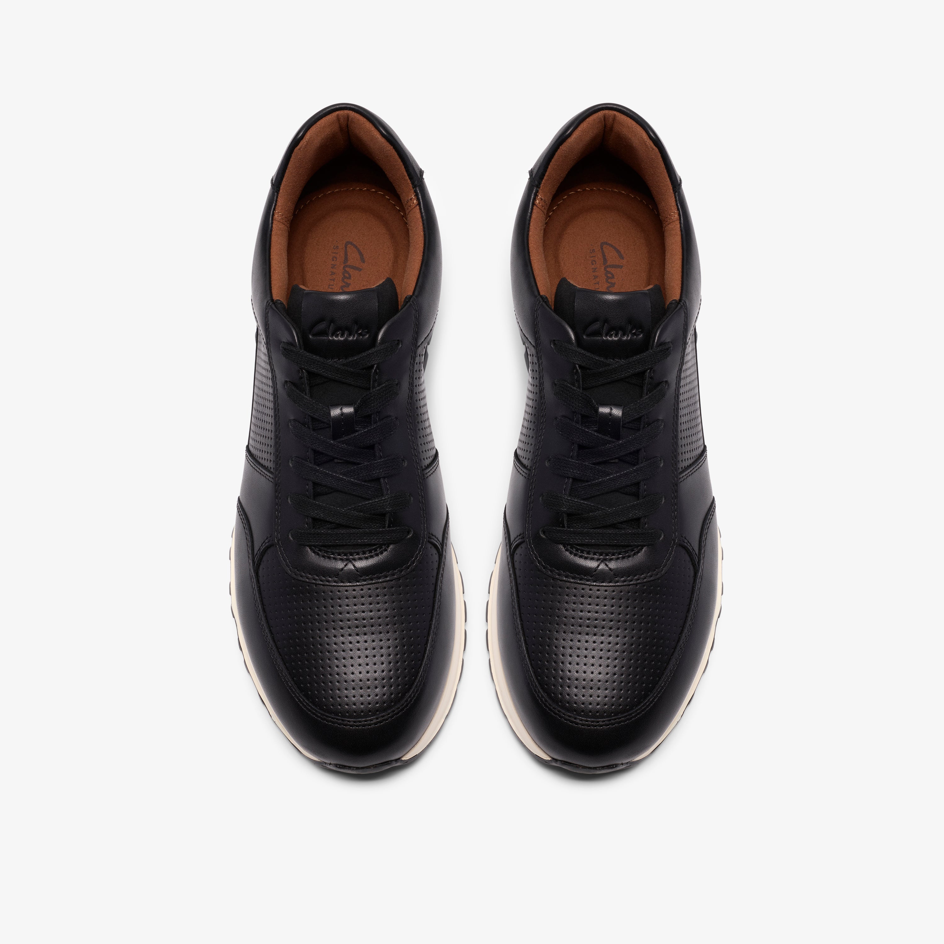 クラークス Clarks Radwell Tie / ラドウェルタイ (ブラックレザー)の6枚目
