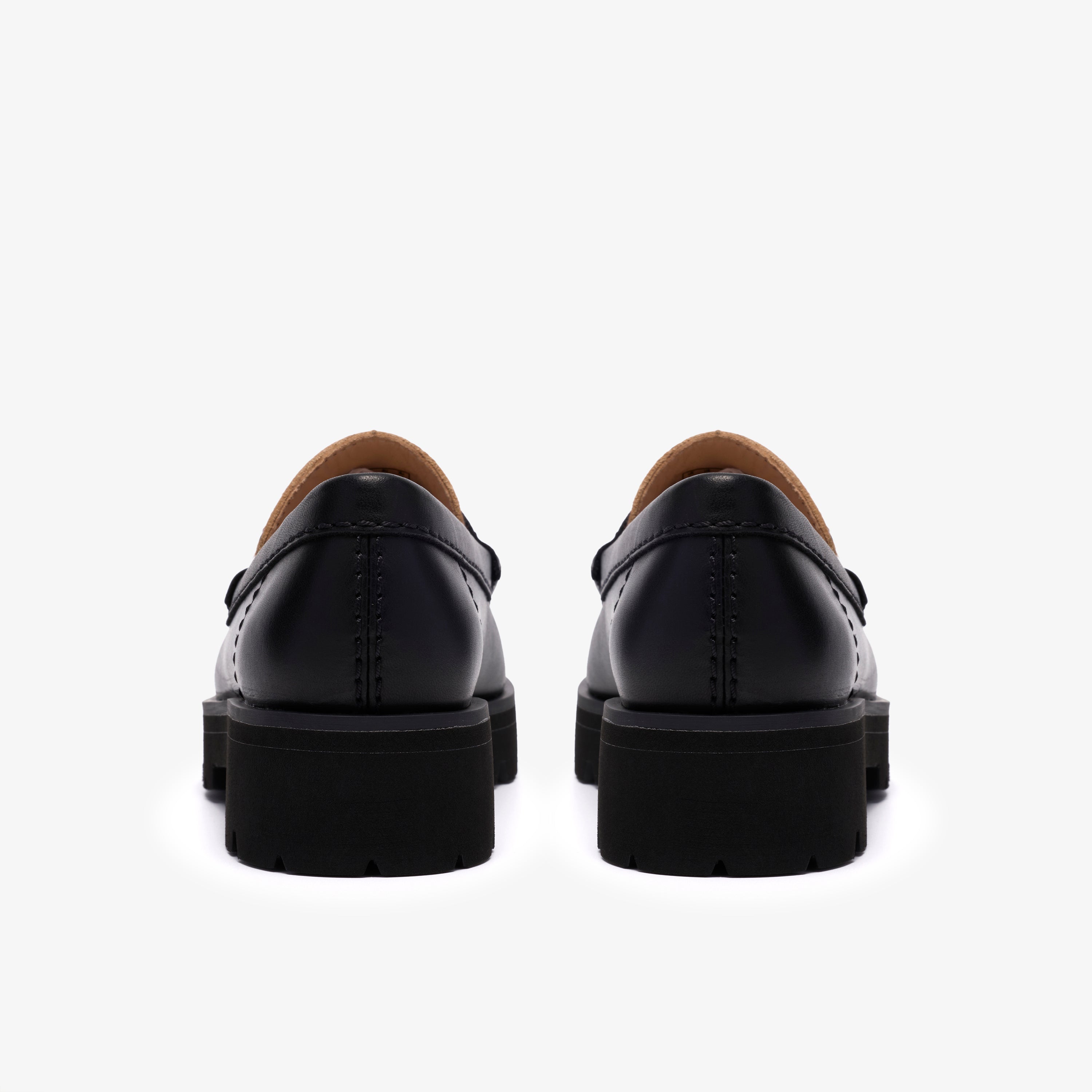 クラークス Clarks Yukoner Penny. / ユーコナーペニー (ブラックコンビレザー)の5枚目