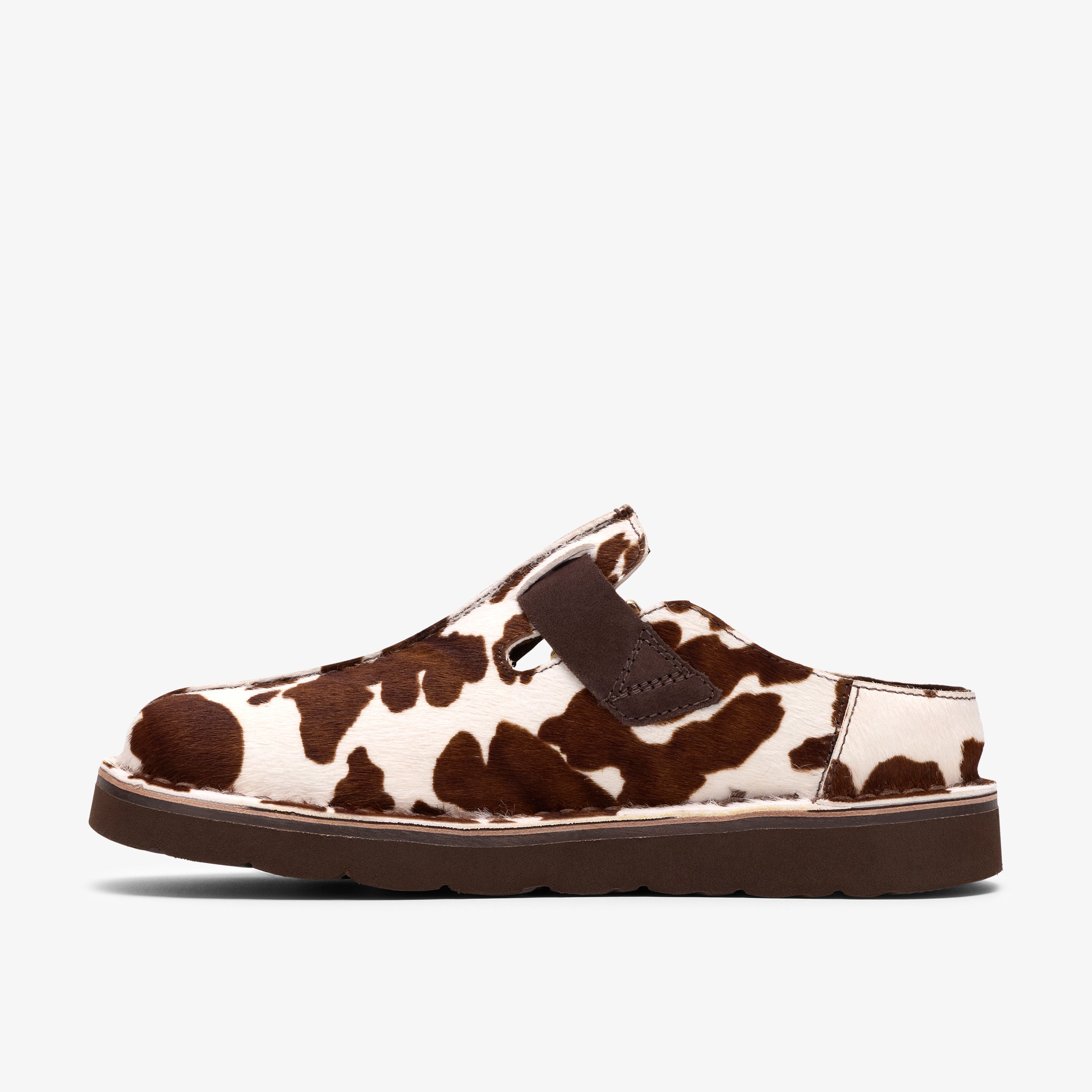 クラークス Clarks Solsbury Mule. / レディースソルスブリーミュール (カウプリント)の2枚目