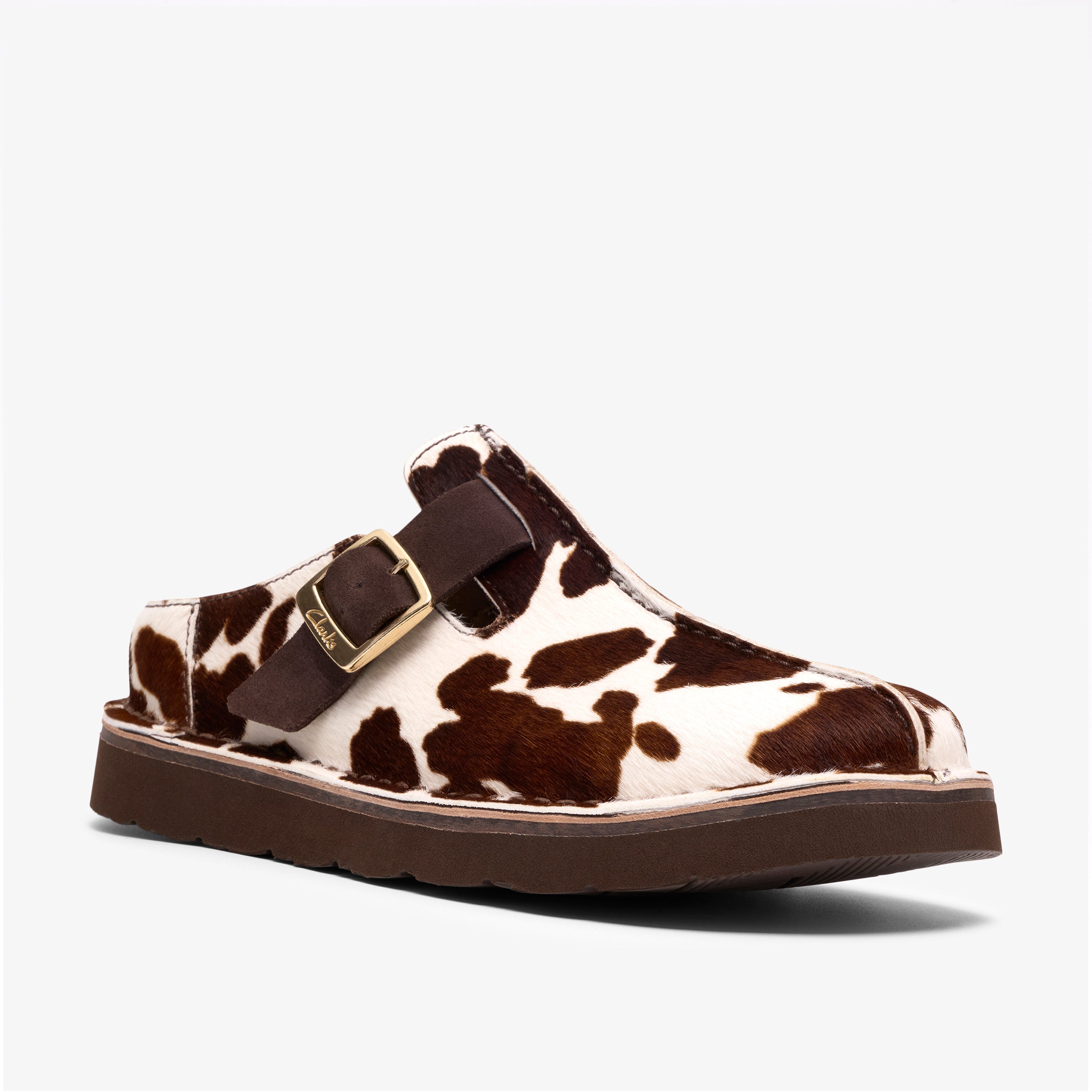 クラークス Clarks Solsbury Mule. / レディースソルスブリーミュール (カウプリント)の4枚目