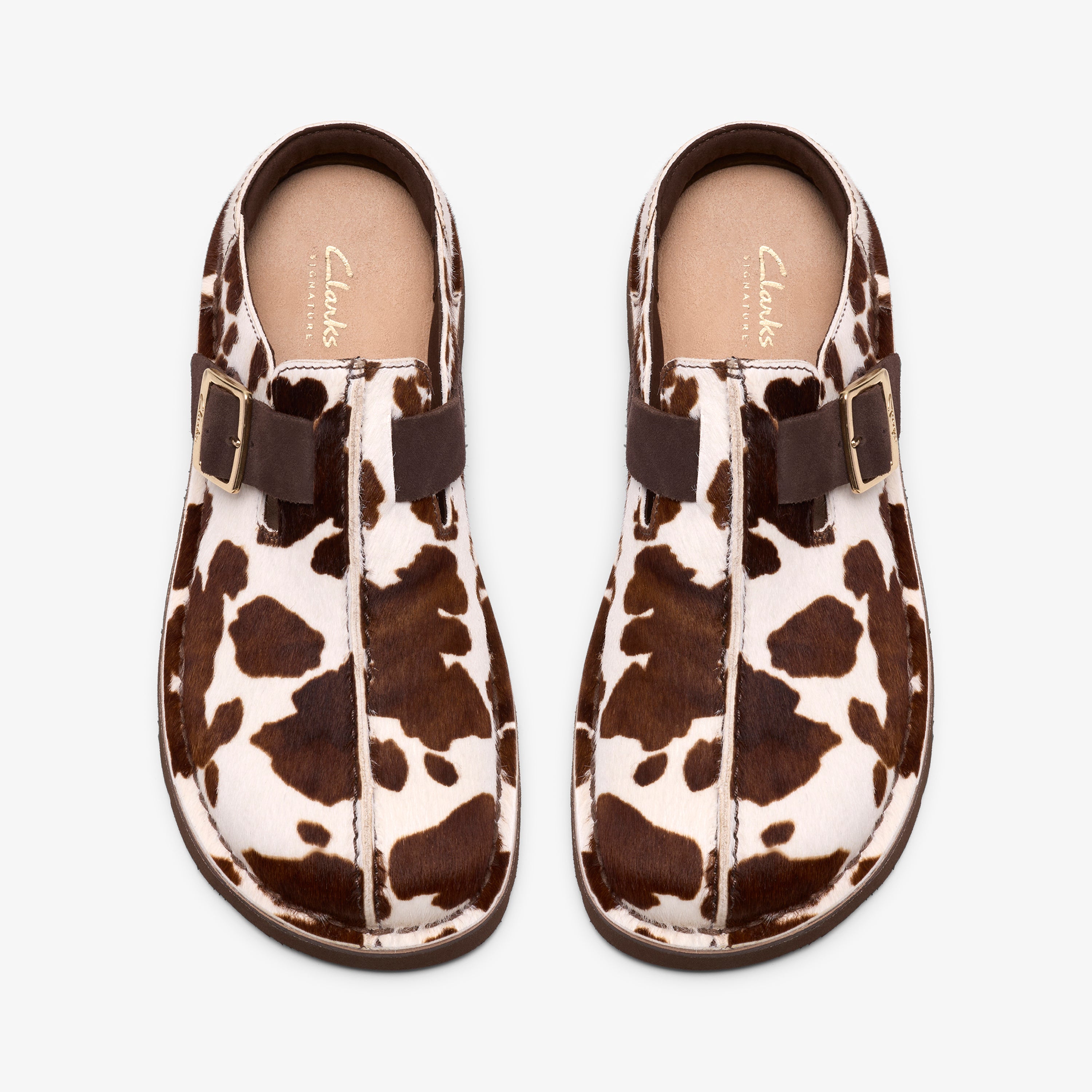 クラークス Clarks Solsbury Mule. / レディースソルスブリーミュール (カウプリント)の6枚目