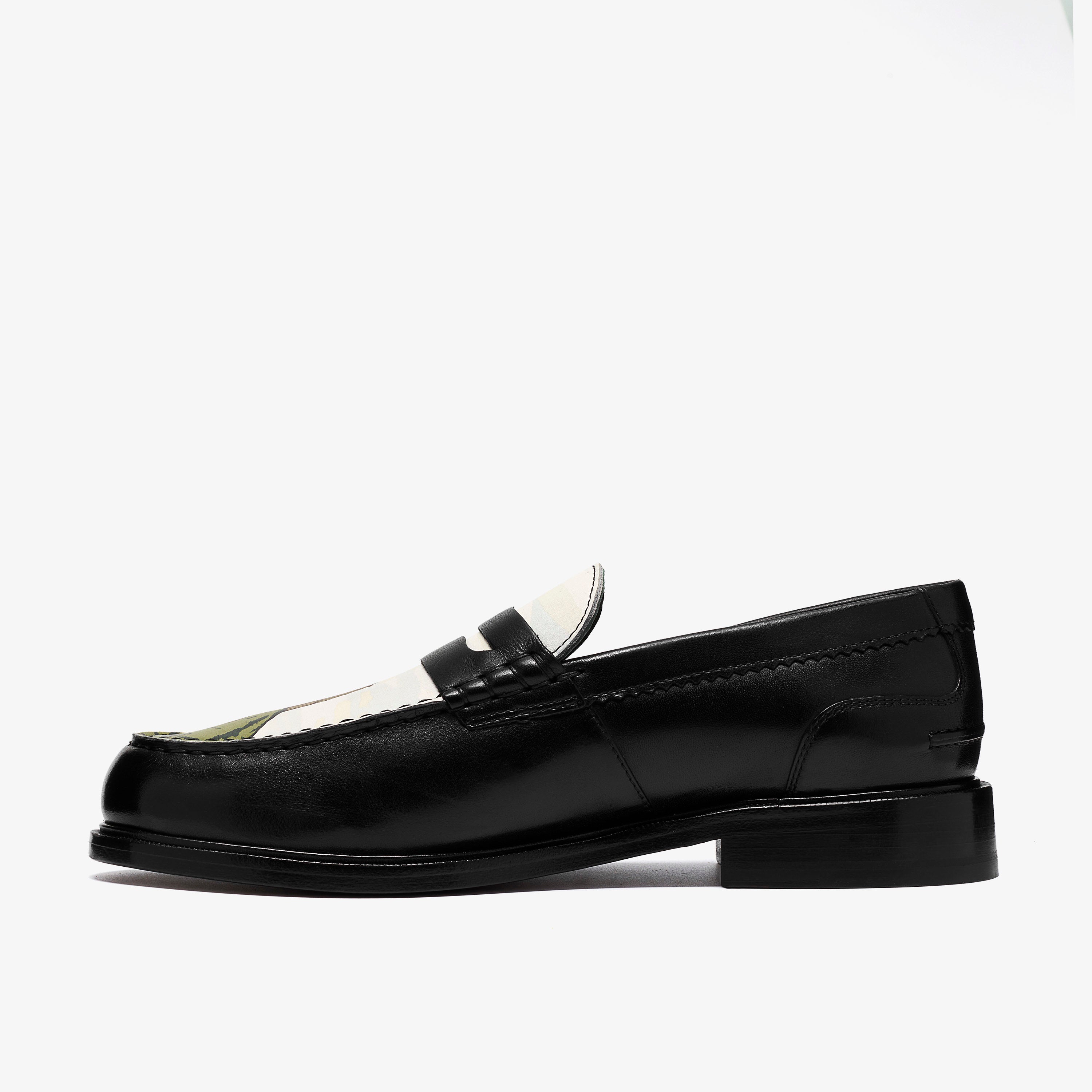 クラークス Clarks CraftJames Lo / クラフトジェームスロー (ブラックインタレストレザー)の2枚目