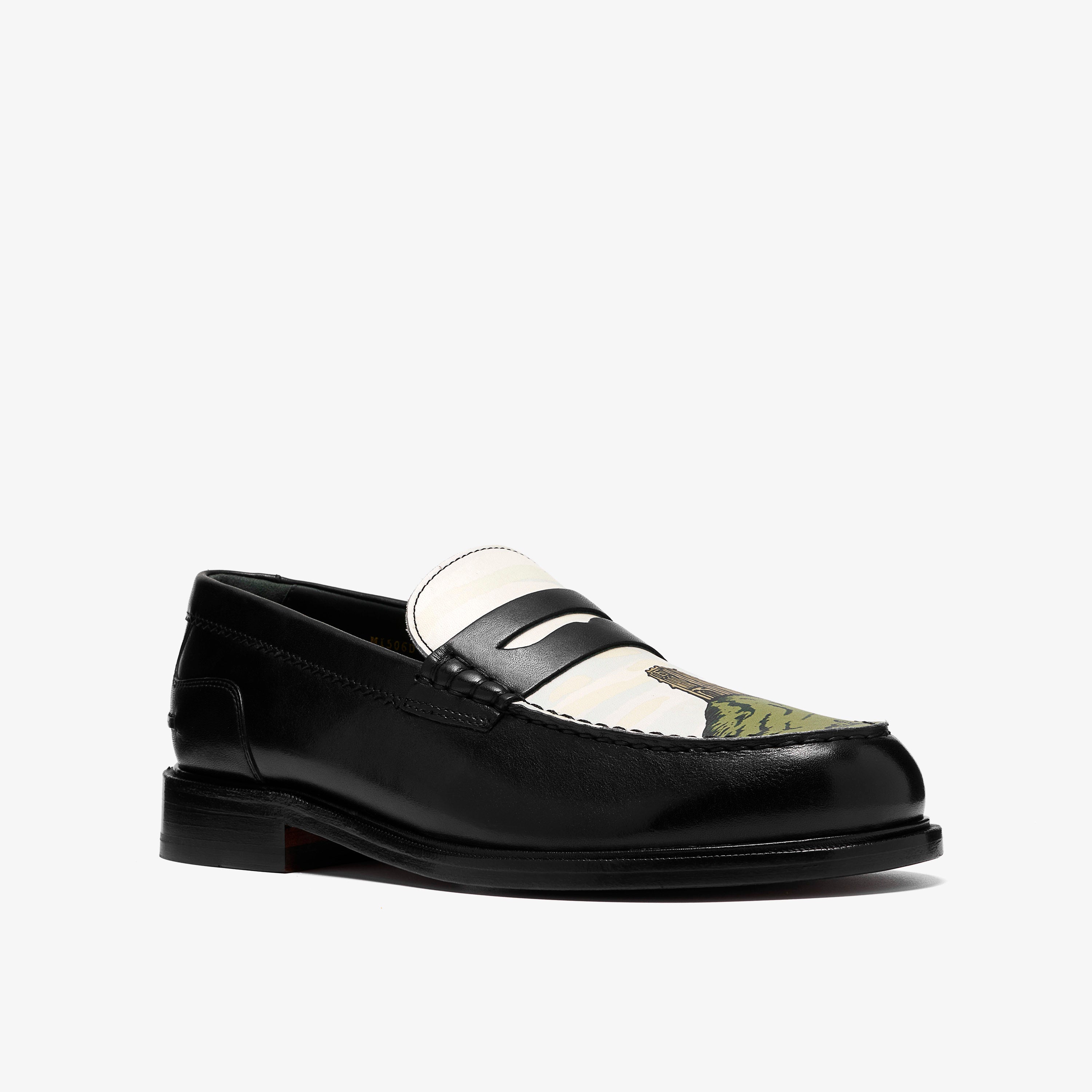 クラークス Clarks CraftJames Lo / クラフトジェームスロー (ブラックインタレストレザー)の4枚目