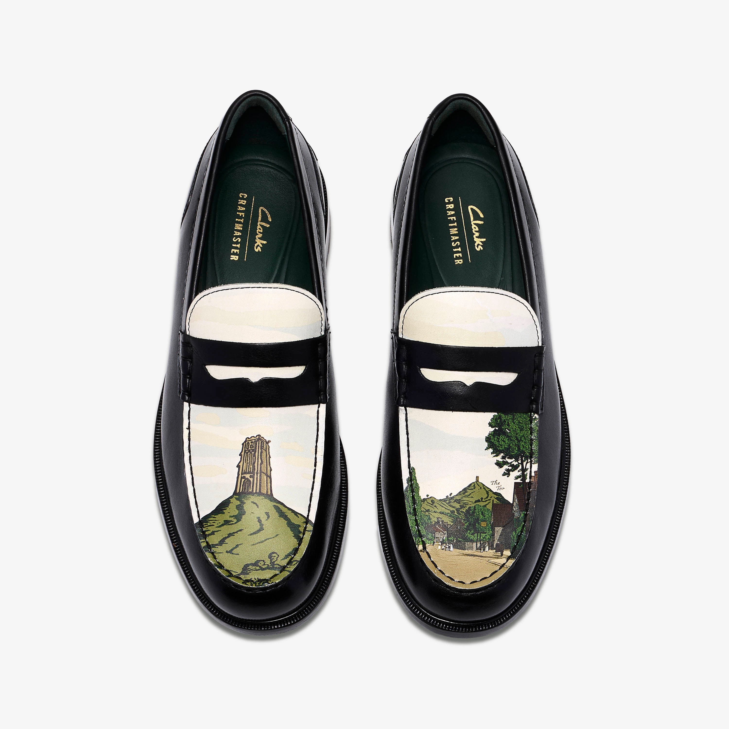 クラークス Clarks CraftJames Lo / クラフトジェームスロー (ブラックインタレストレザー)の6枚目