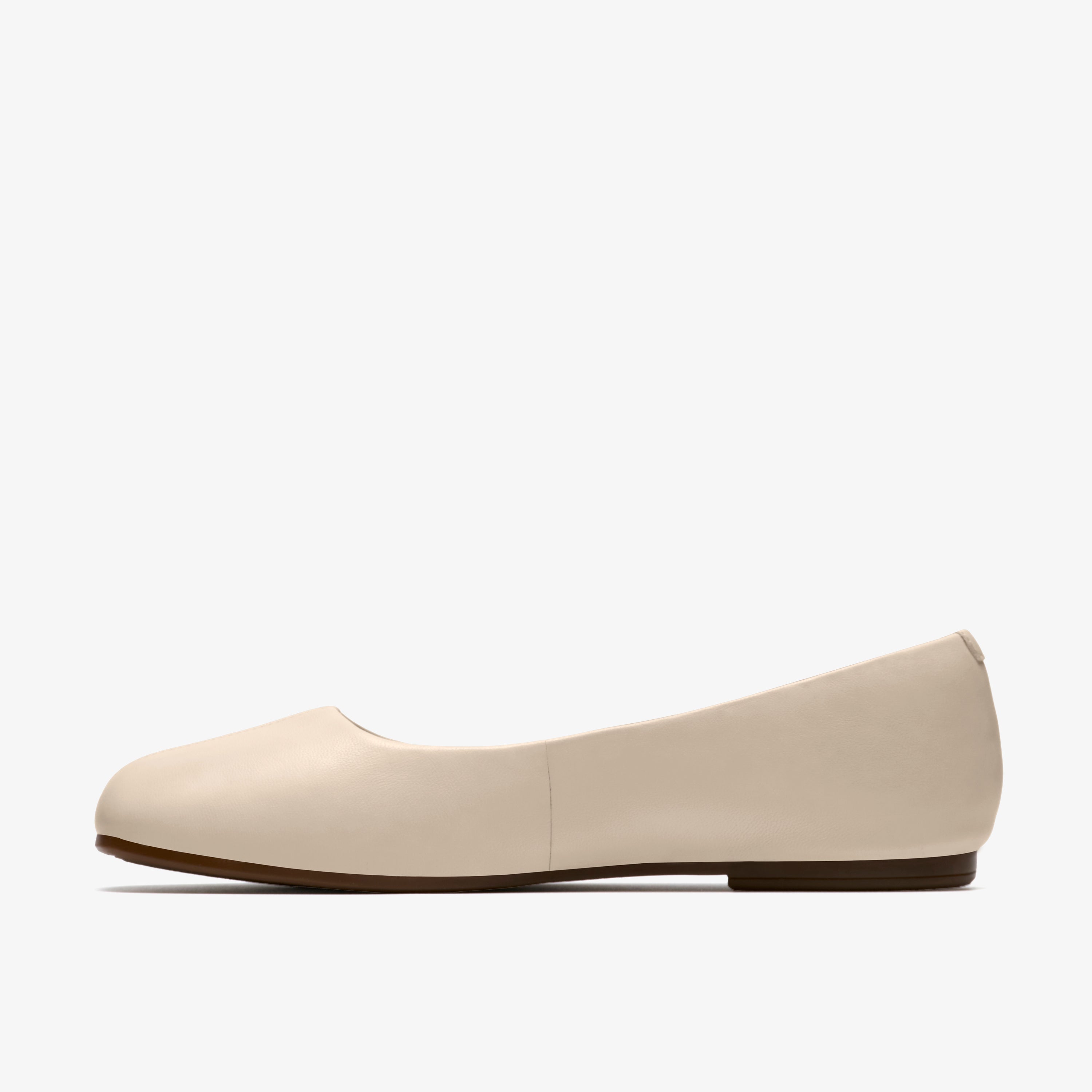 クラークス Clarks Livia Lily / リビアリリー (クリームレザー)の2枚目