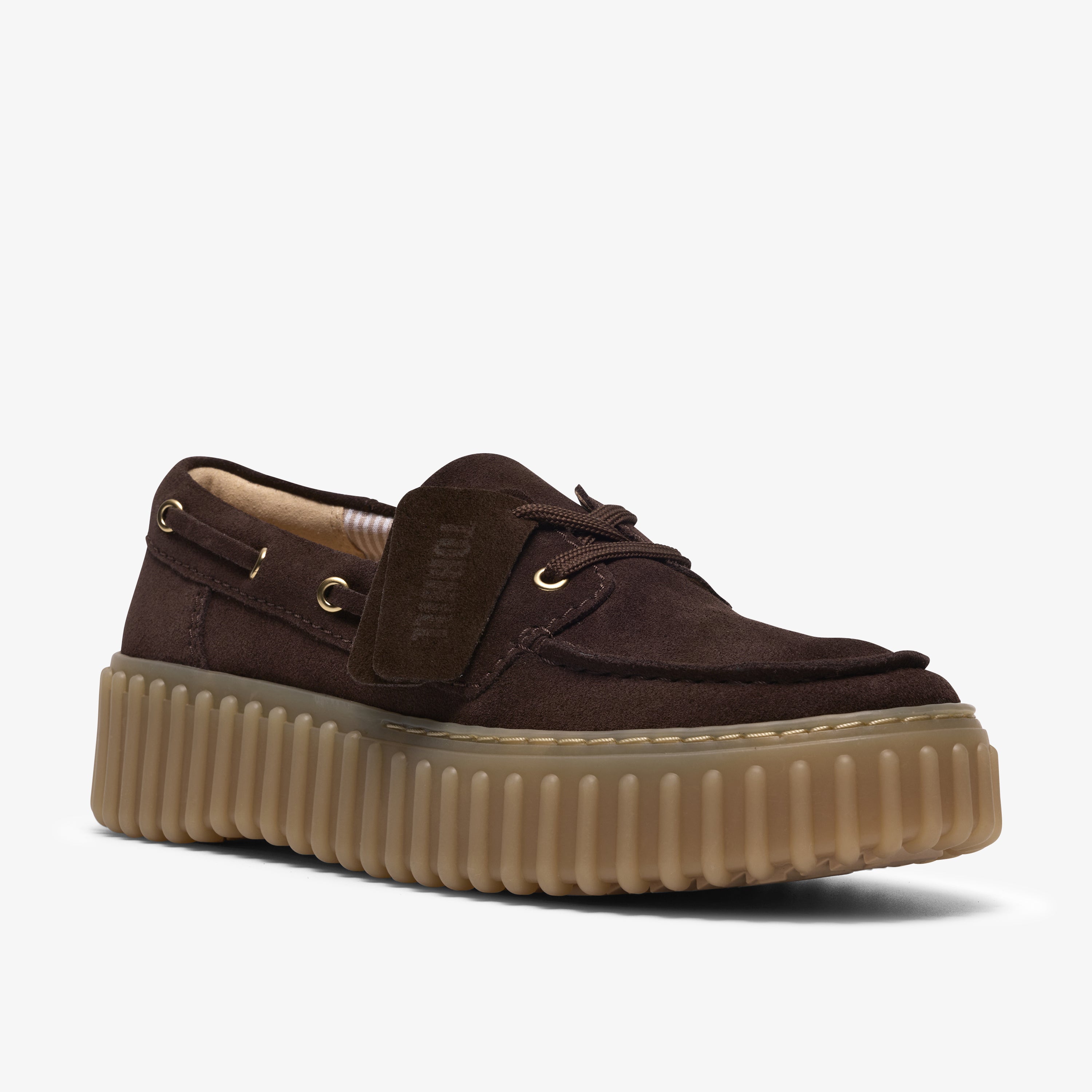 クラークス Clarks Torhill Boat / トーヒルボート (ダークブラウンスエード)の7枚目