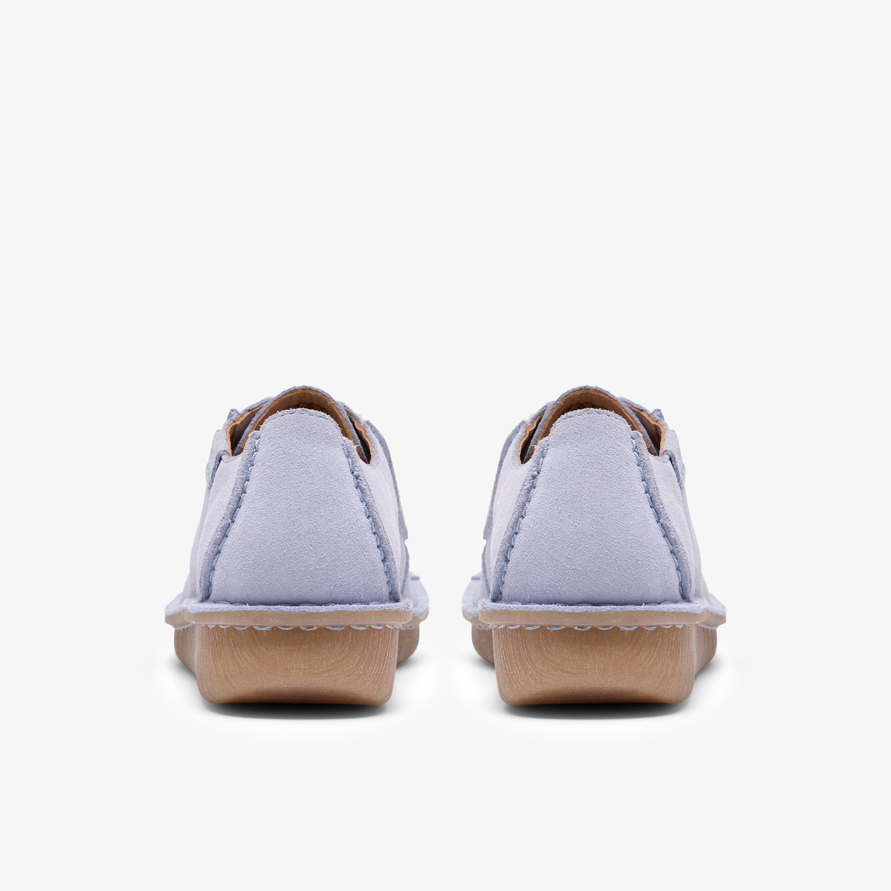 クラークス Clarks Funny Dream / ファニードリーム (ライトブルースエード)の5枚目