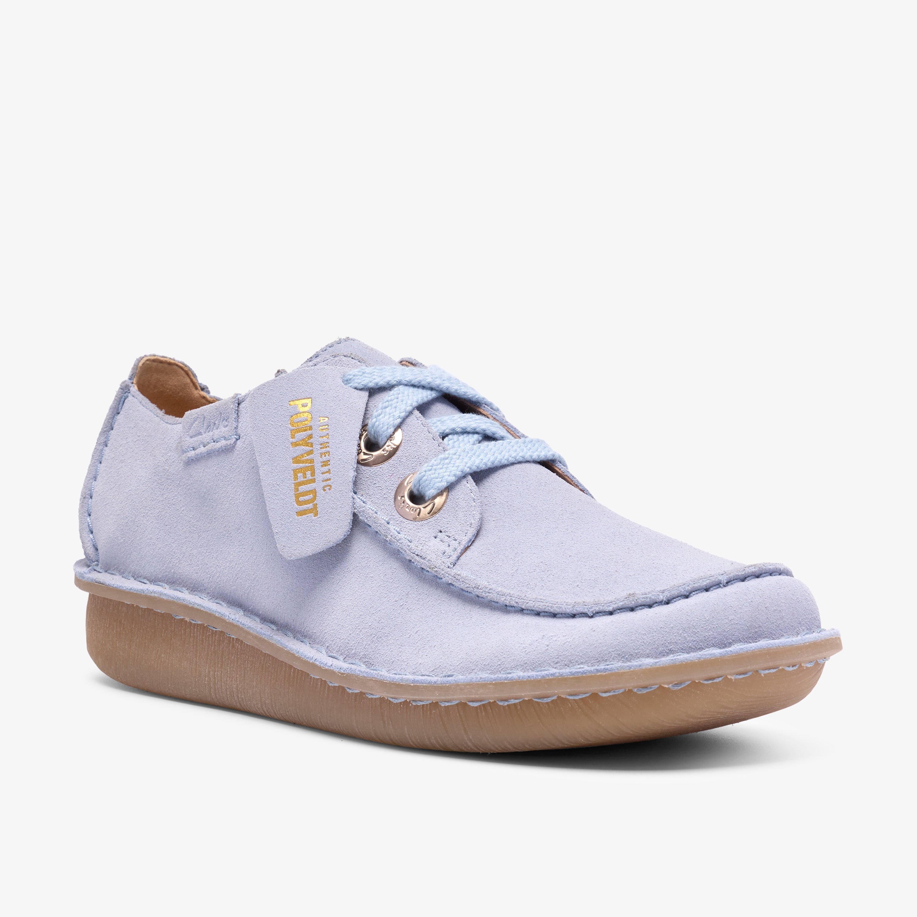 クラークス Clarks Funny Dream / ファニードリーム (ライトブルースエード)の7枚目