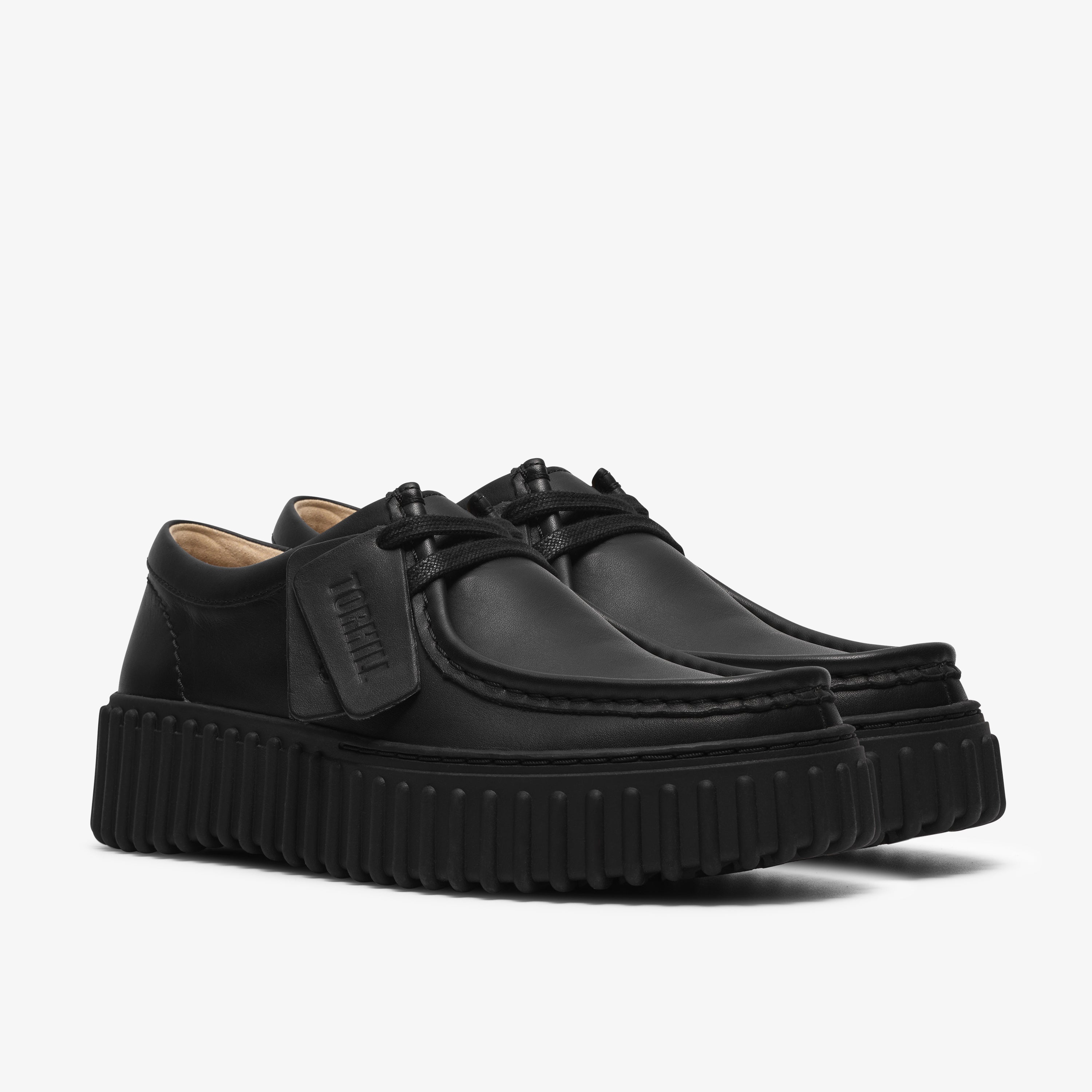 クラークス Clarks Torhill Bee / レディース トーヒルビー (ブラックレザー)の4枚目