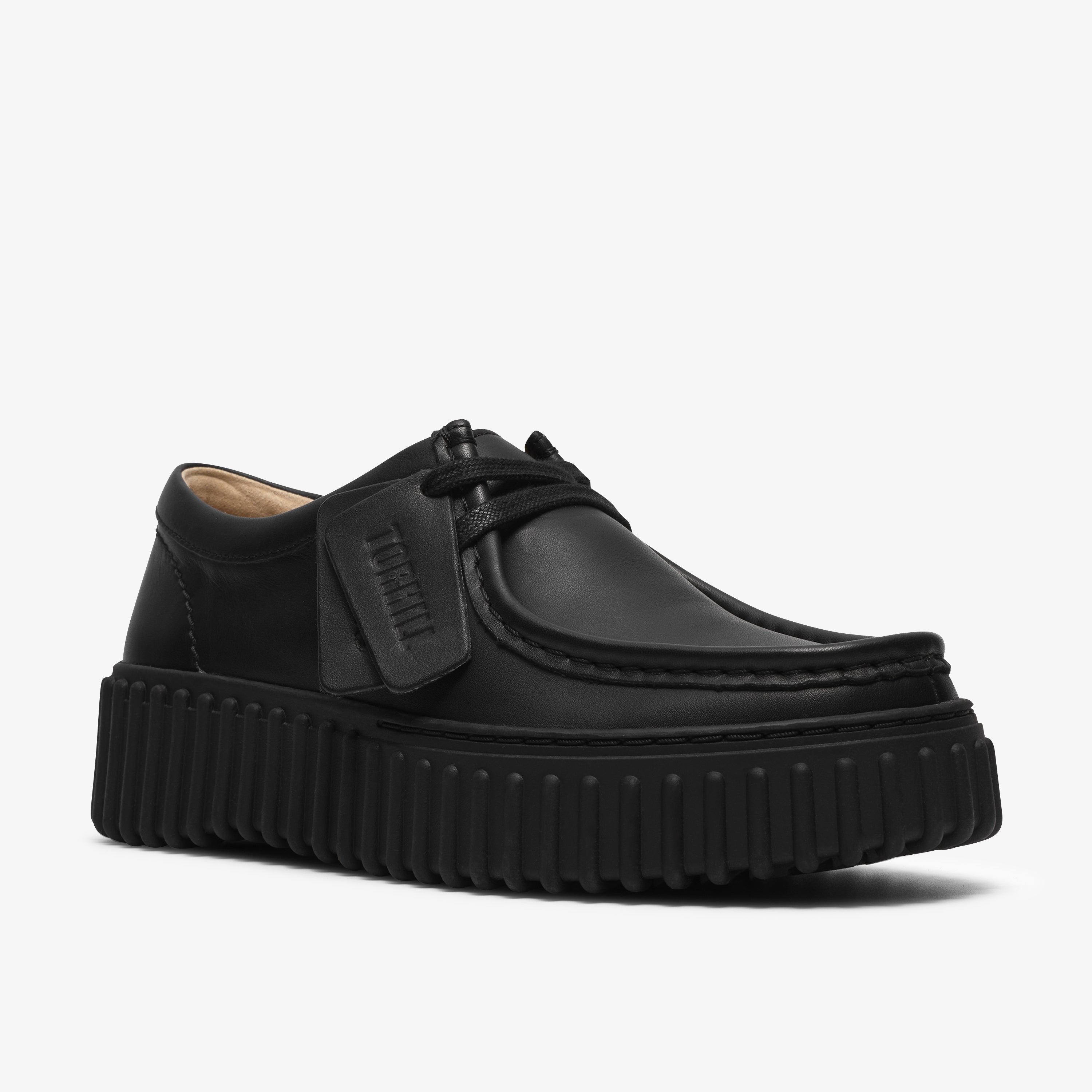 クラークス Clarks Torhill Bee / レディース トーヒルビー (ブラックレザー)の7枚目