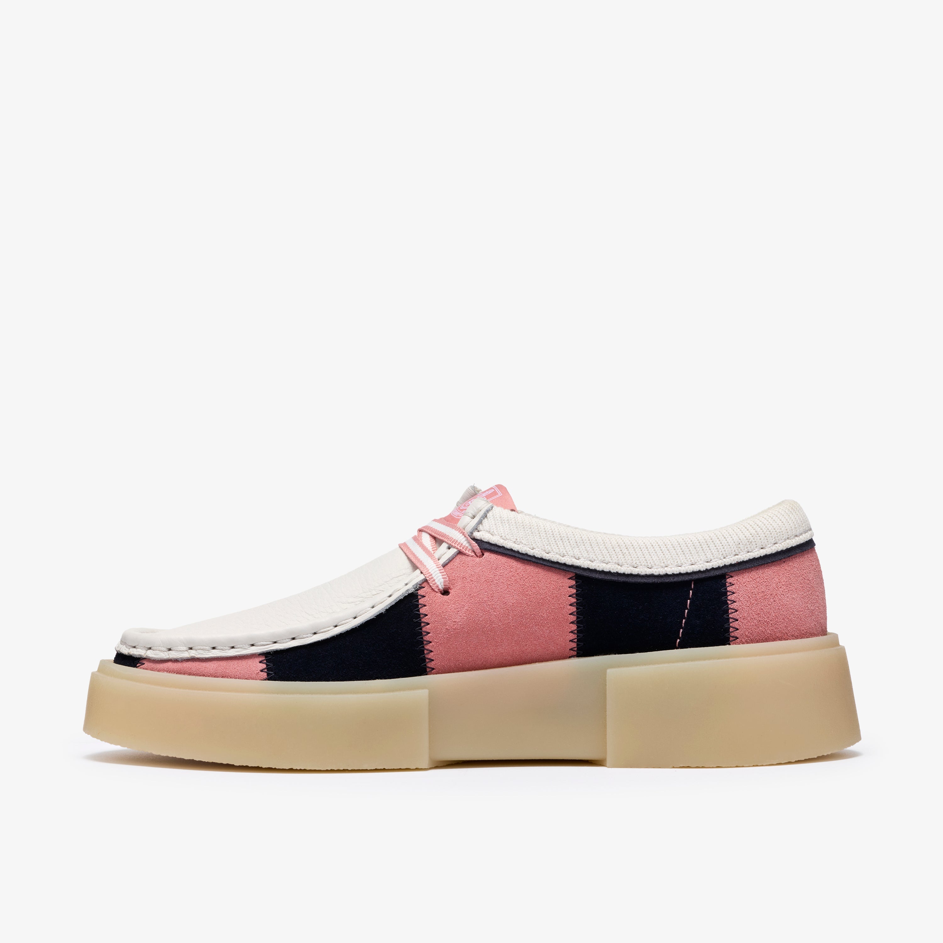 クラークス Clarks Torview W / レディーストービュー (ピンク/ネイビーコンビ)の2枚目