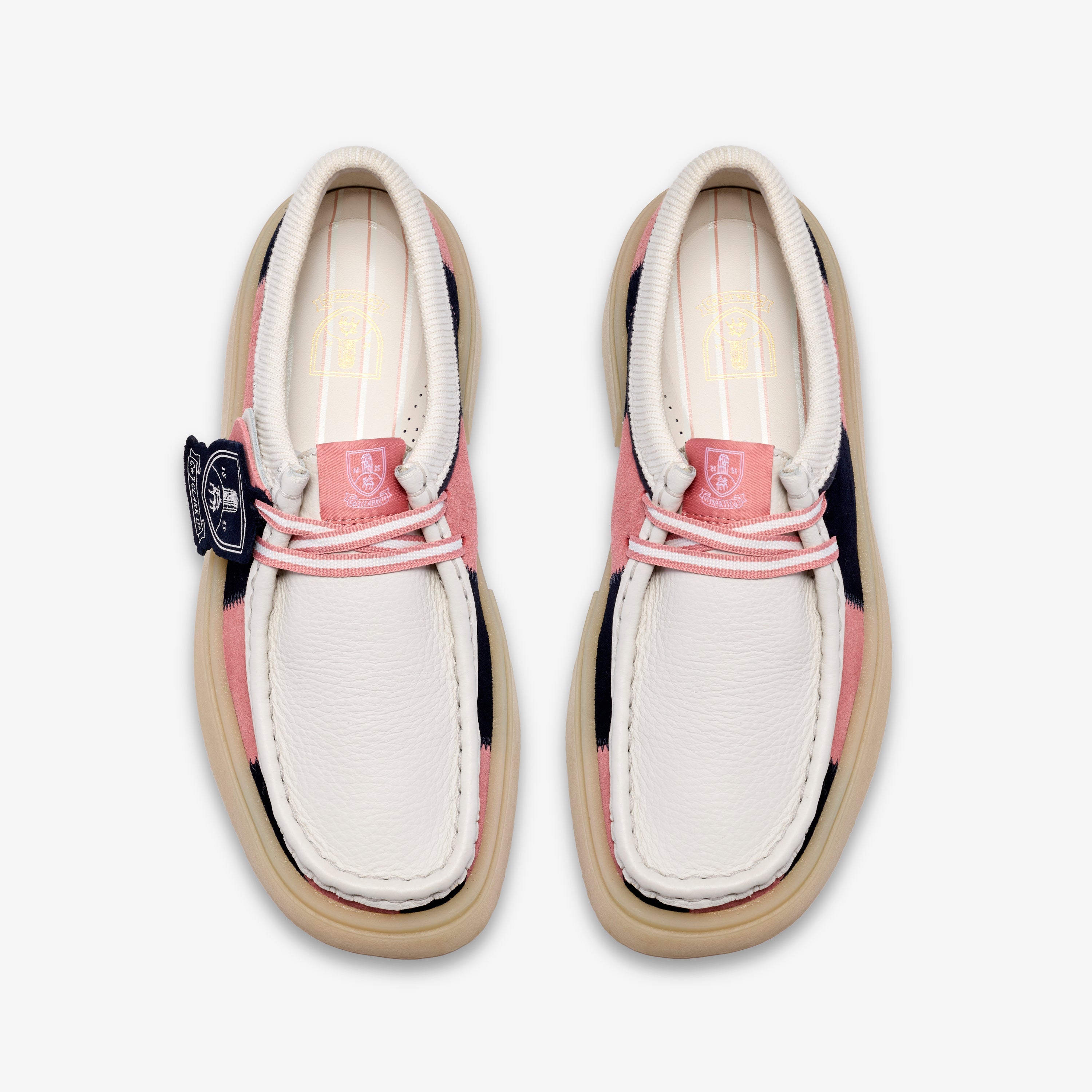 クラークス Clarks Torview W / レディーストービュー (ピンク/ネイビーコンビ)の6枚目