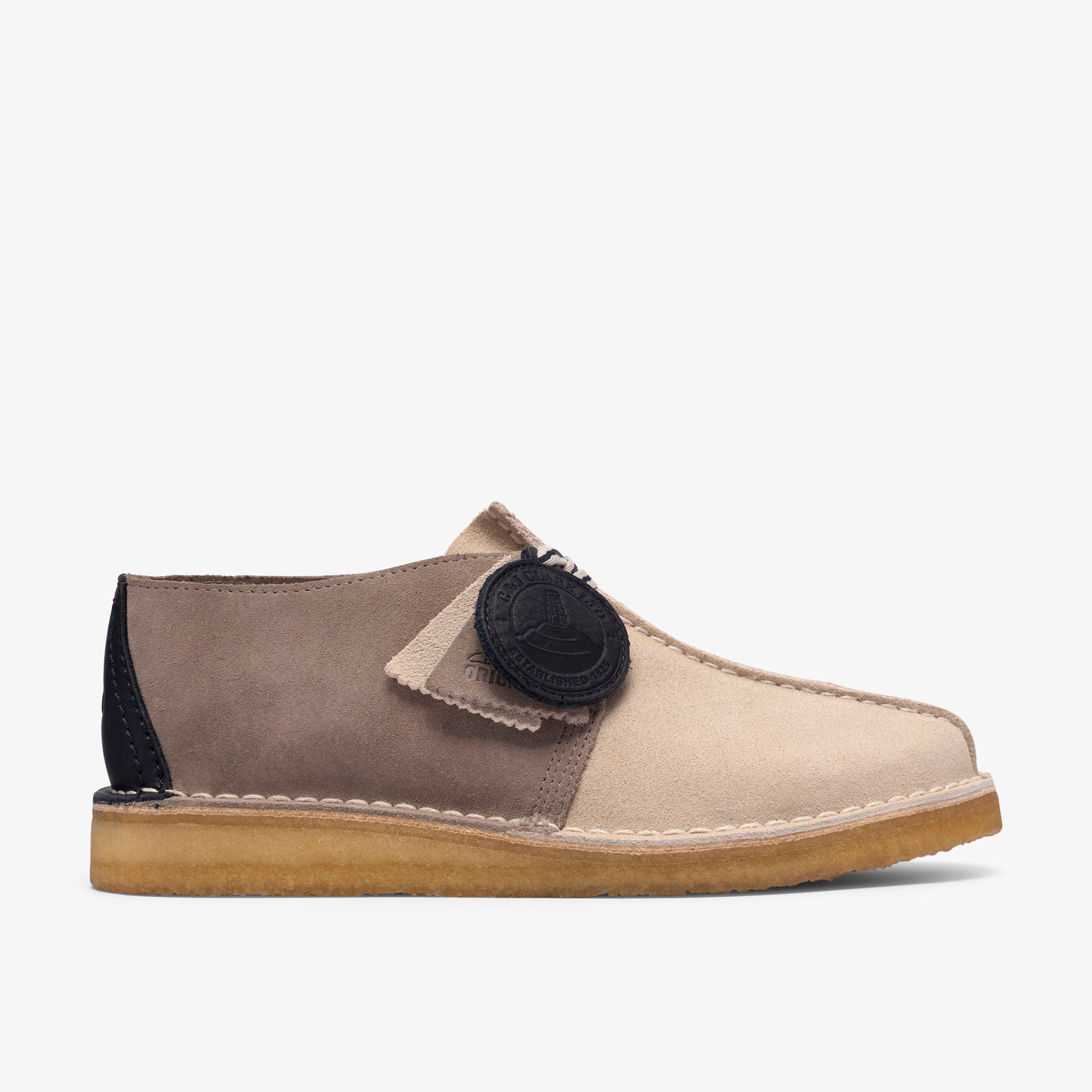 クラークス Clarks Desert Trek / デザートトレック (グレーコンビ)の1枚目
