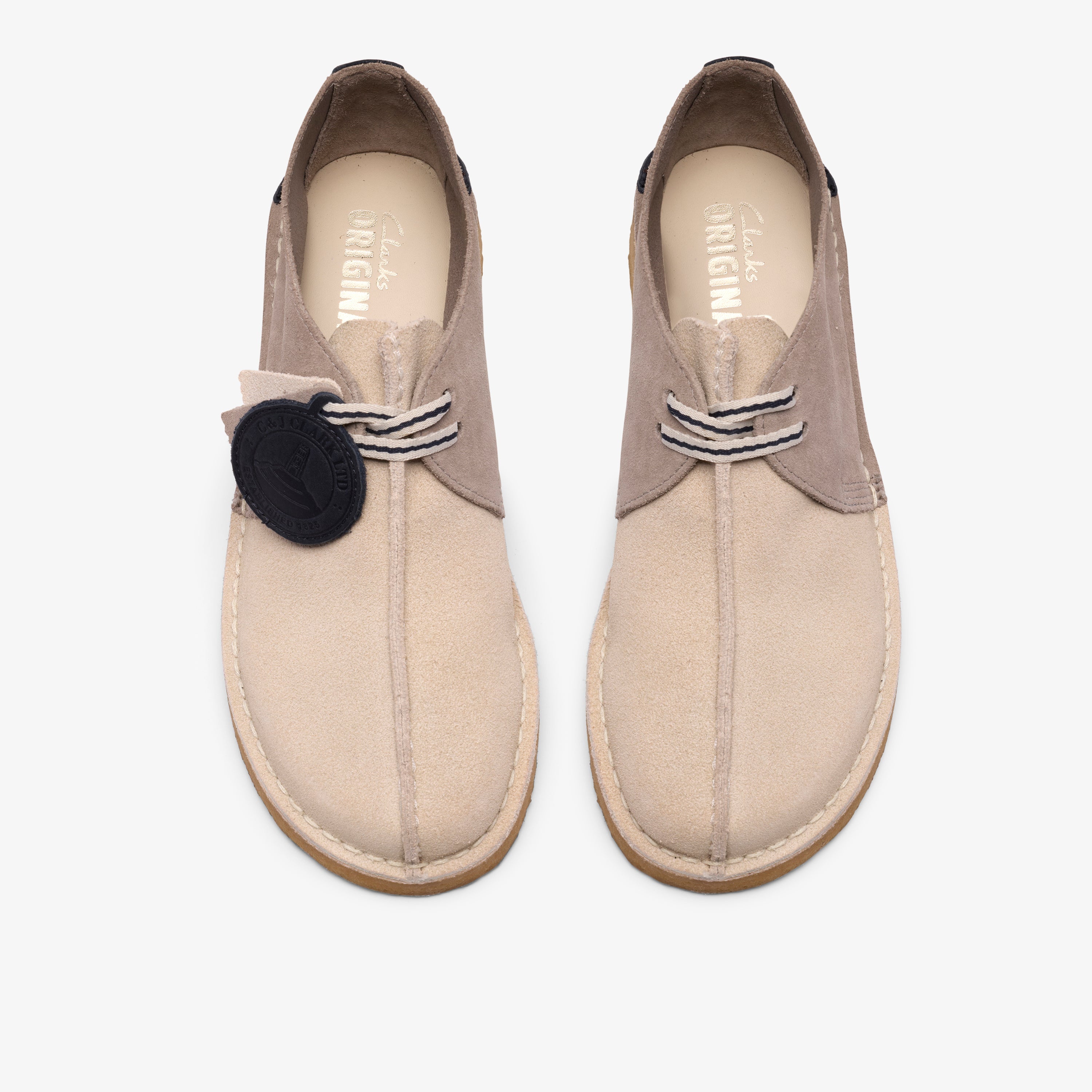 クラークス Clarks Desert Trek / デザートトレック (グレーコンビ)の6枚目