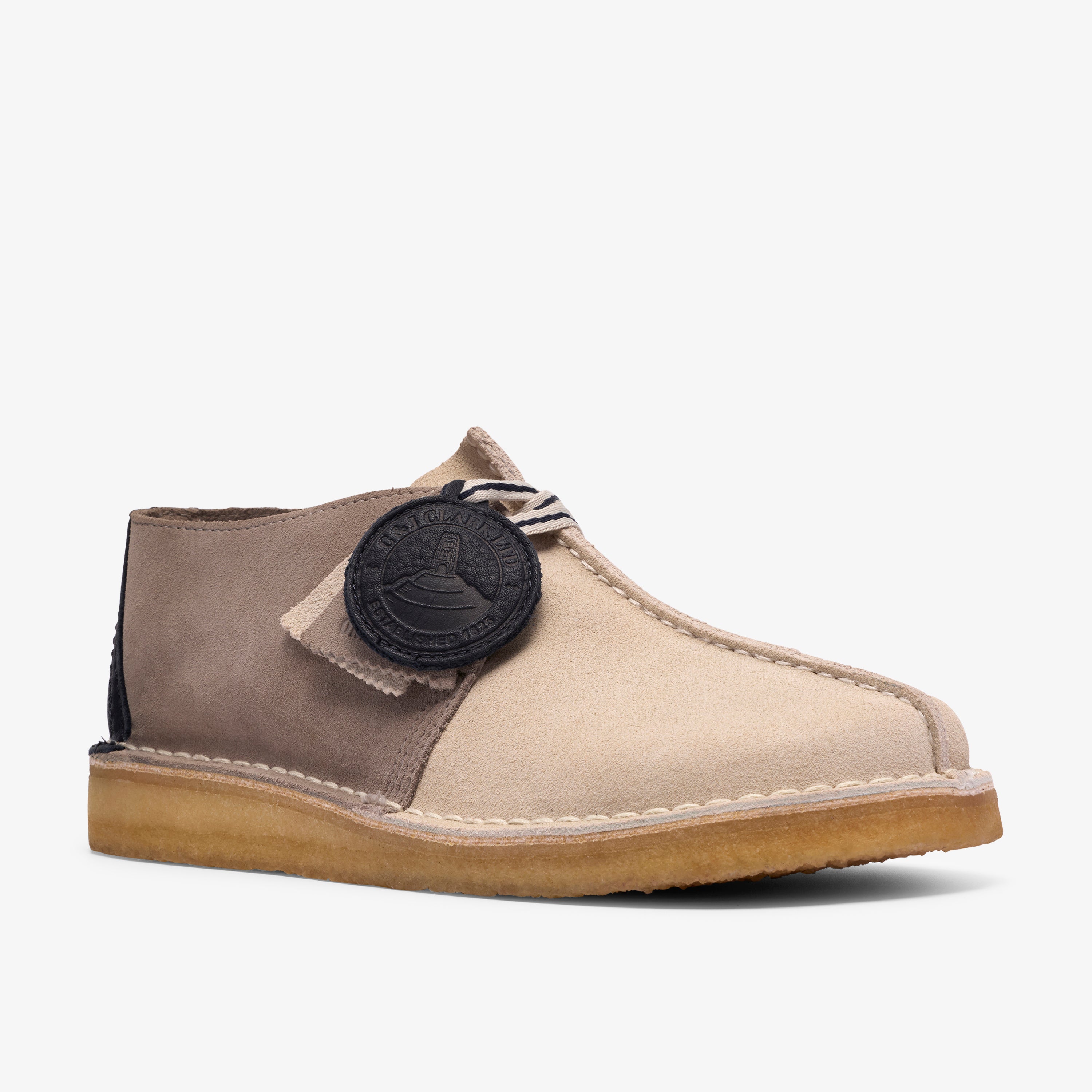 クラークス Clarks Desert Trek / デザートトレック (グレーコンビ)の7枚目