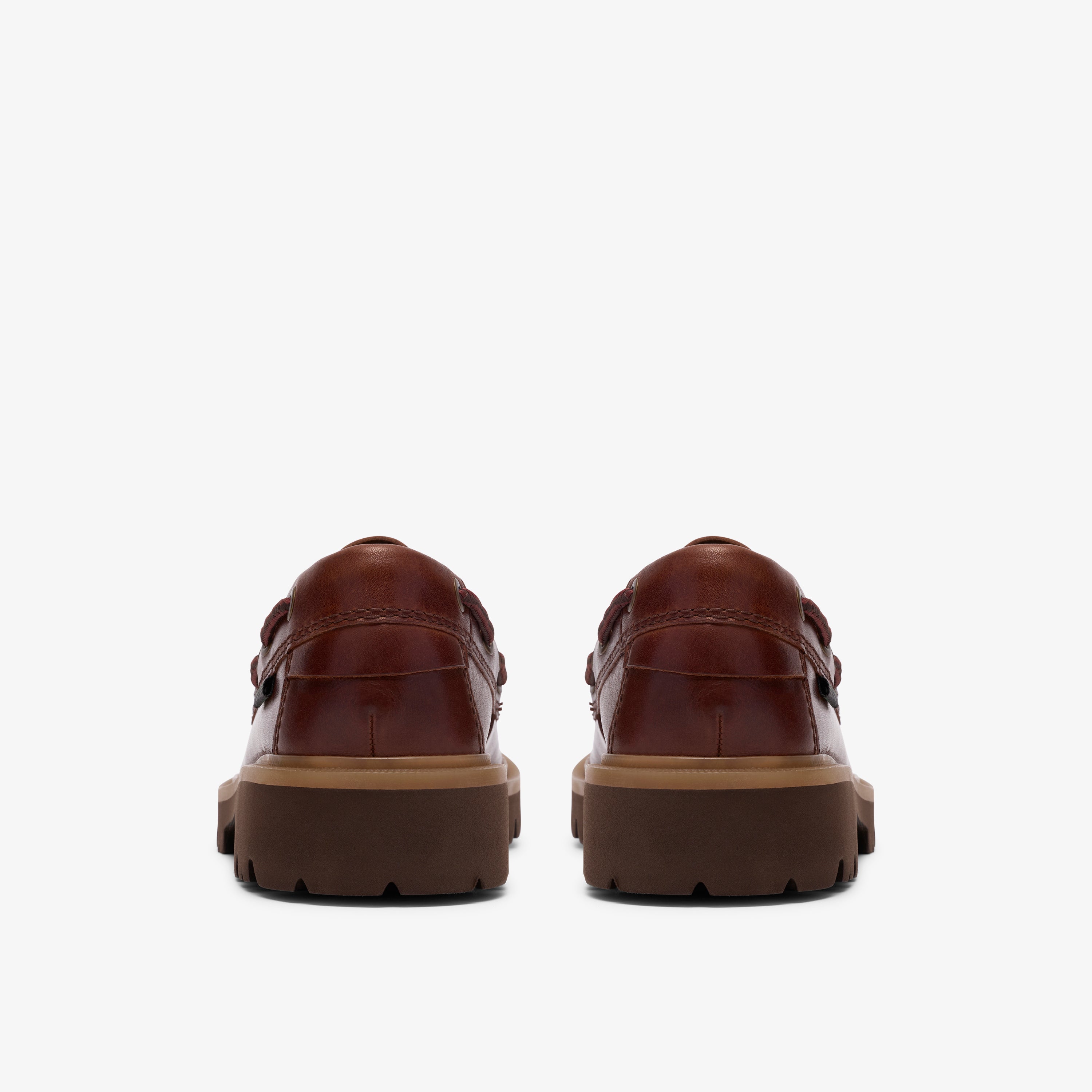 クラークス Clarks Cleyhill Boat. / レディース クレイヒルボート (ダークブラウンレザー)の5枚目
