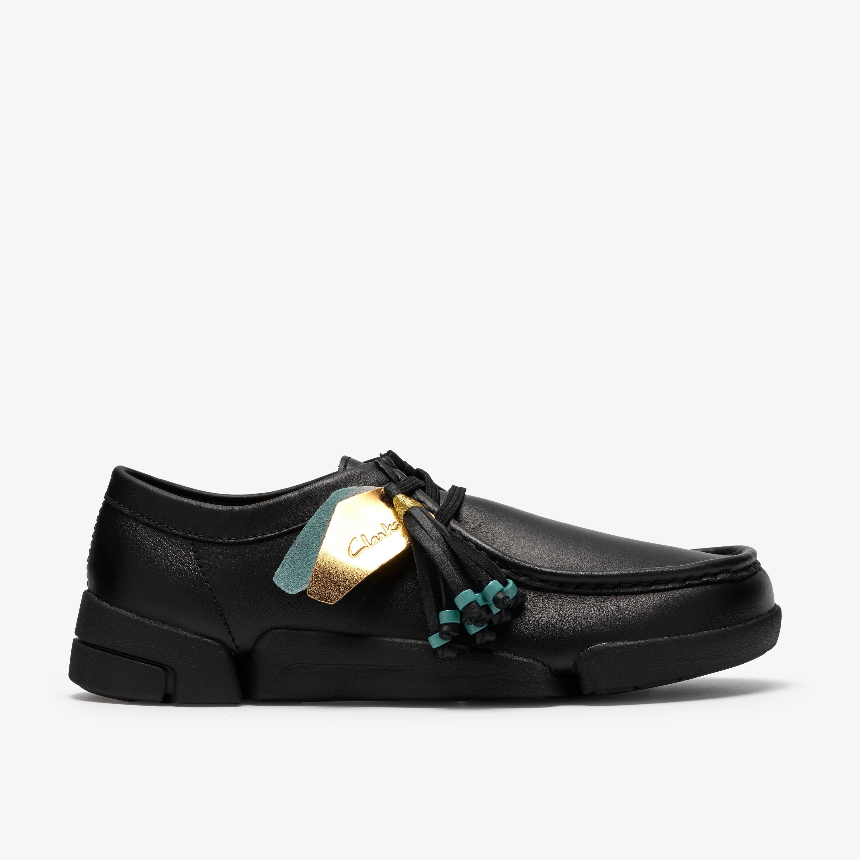 クラークス Clarks Trigenic2 Lo / トライジェニック2ロー (ブラックレザー)の1枚目