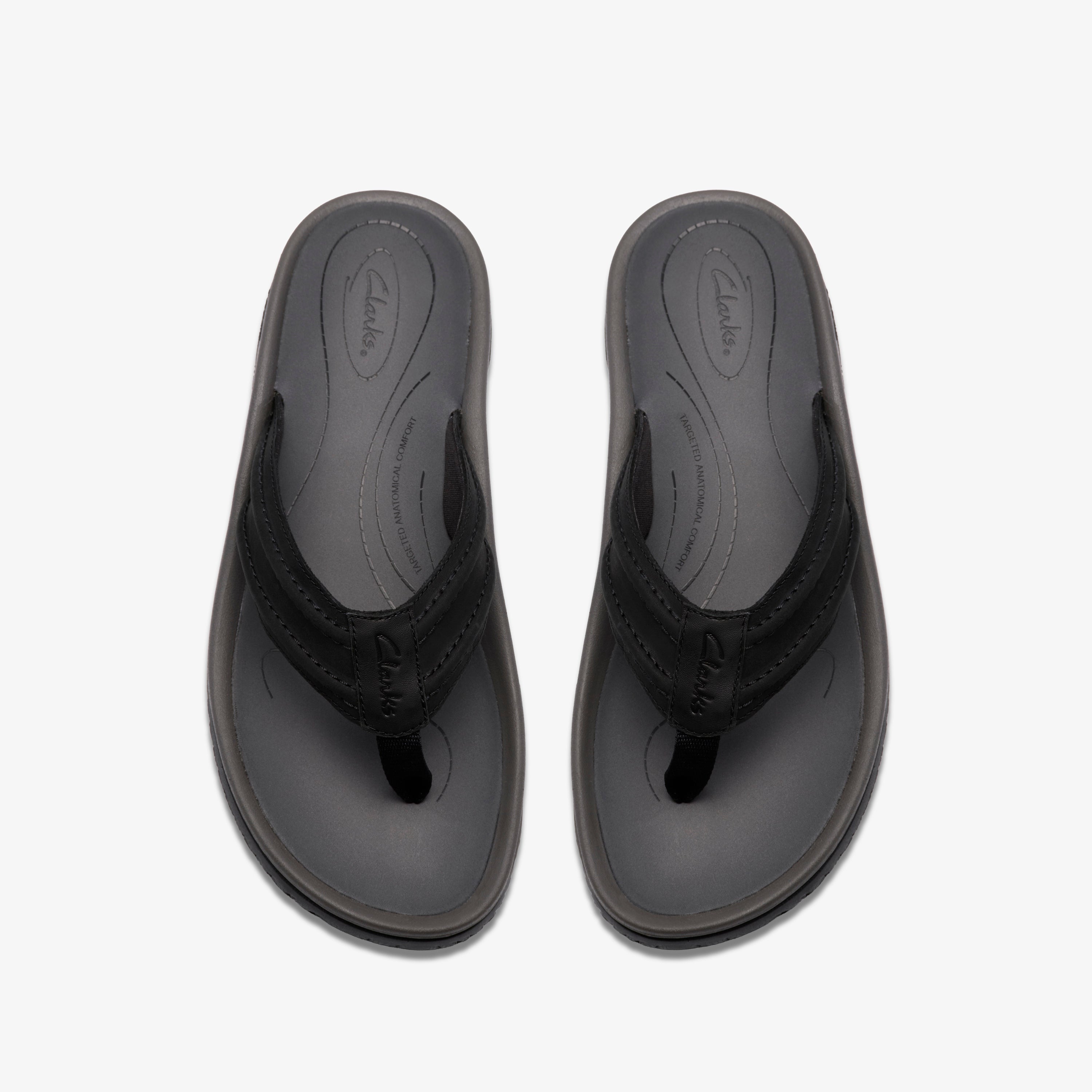 クラークス Clarks Wesley Surf / ウェスリーサーフ (ブラックレザー)の6枚目