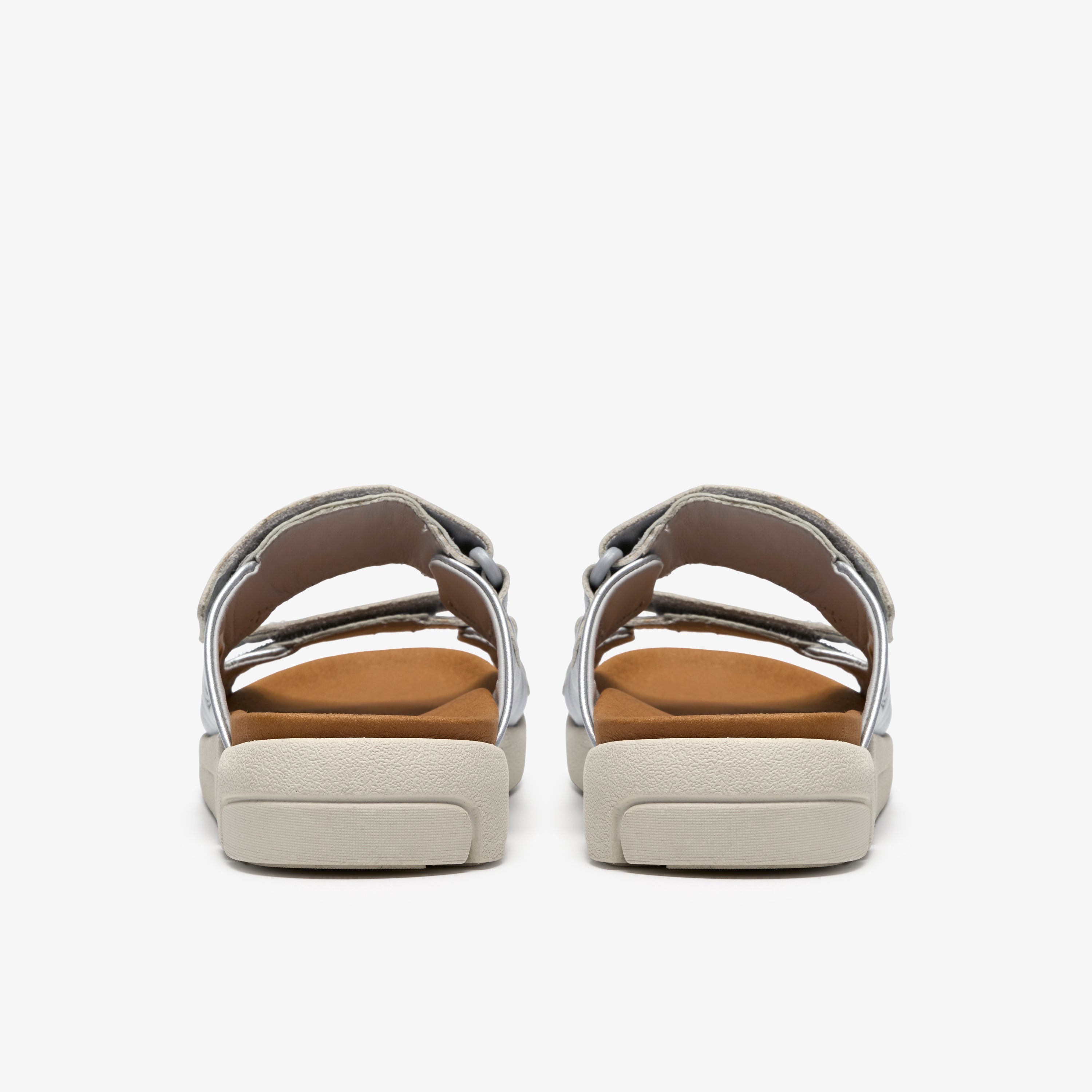 クラークス Clarks Trigenic2 Sun. / レディース トライジェニック2サン (シルバーレザー)の5枚目