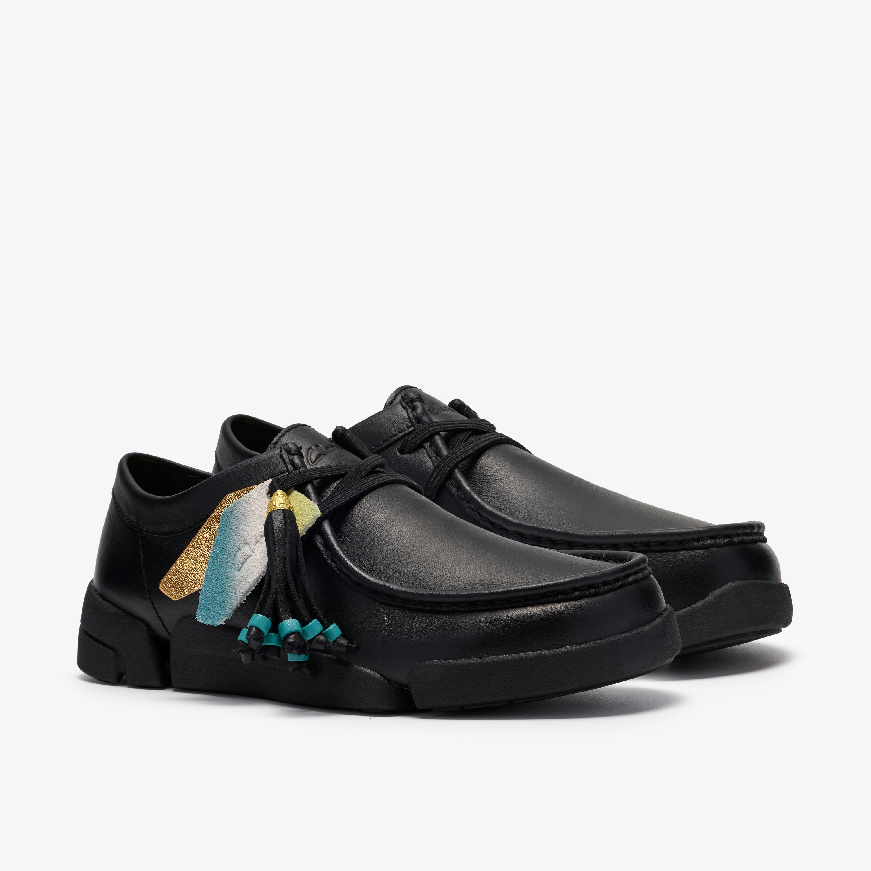 クラークス Clarks Trigenic2 Lo. / レディース トライジェニック2ロー (ブラックレザー)の4枚目