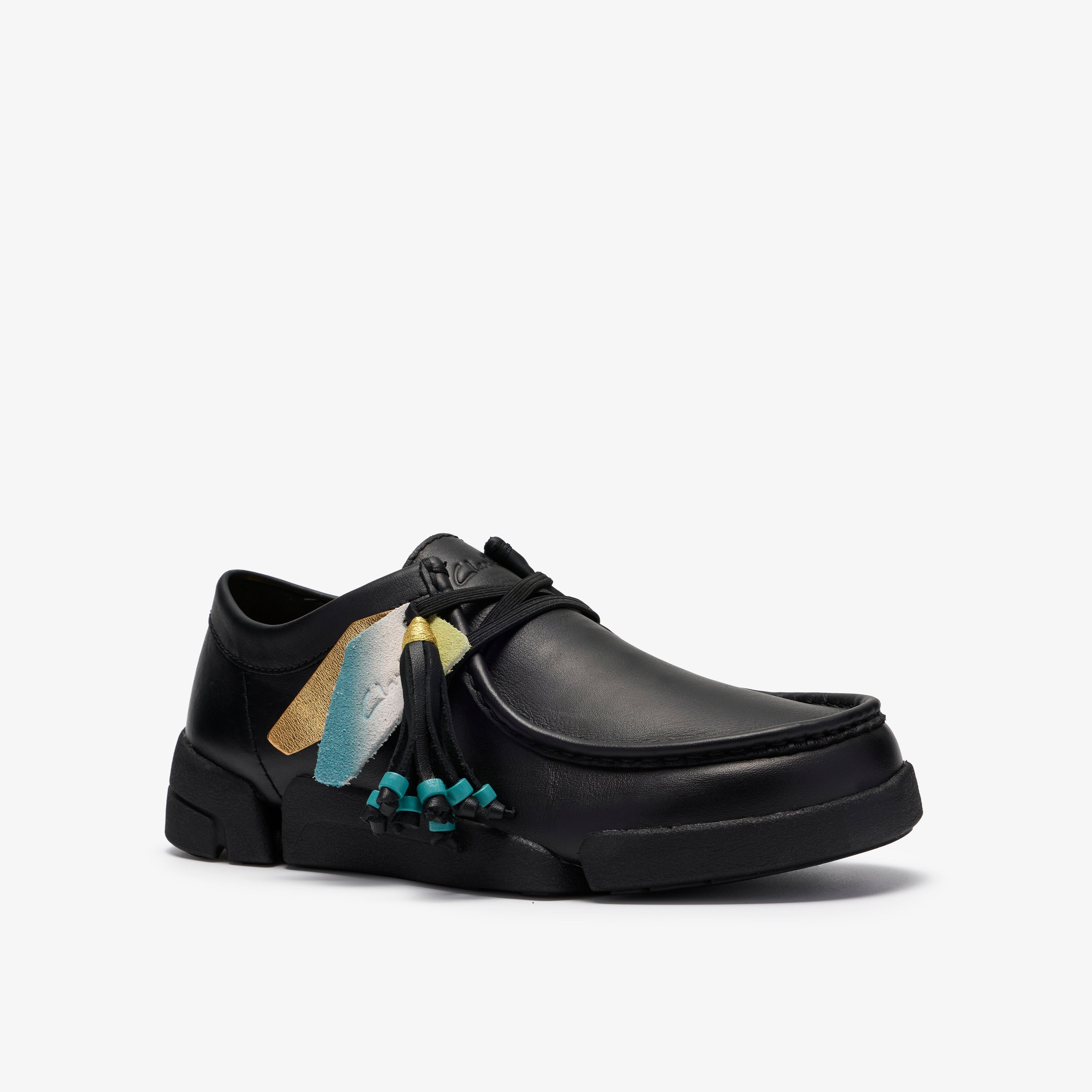 クラークス Clarks Trigenic2 Lo. / レディース トライジェニック2ロー (ブラックレザー)の7枚目