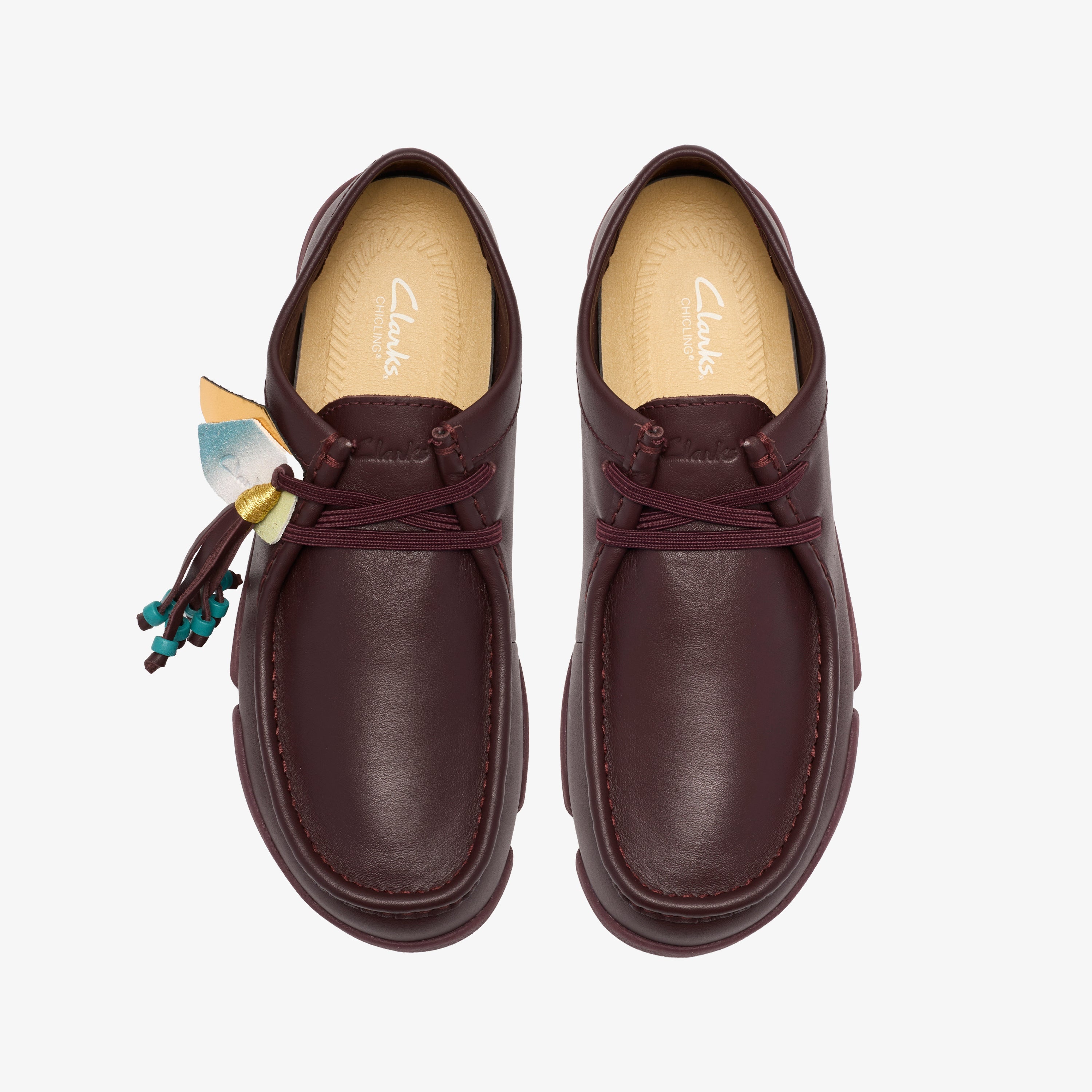 クラークス Clarks Trigenic2 Lo. / レディース トライジェニック2ロー (バーガンディーレザー)の6枚目