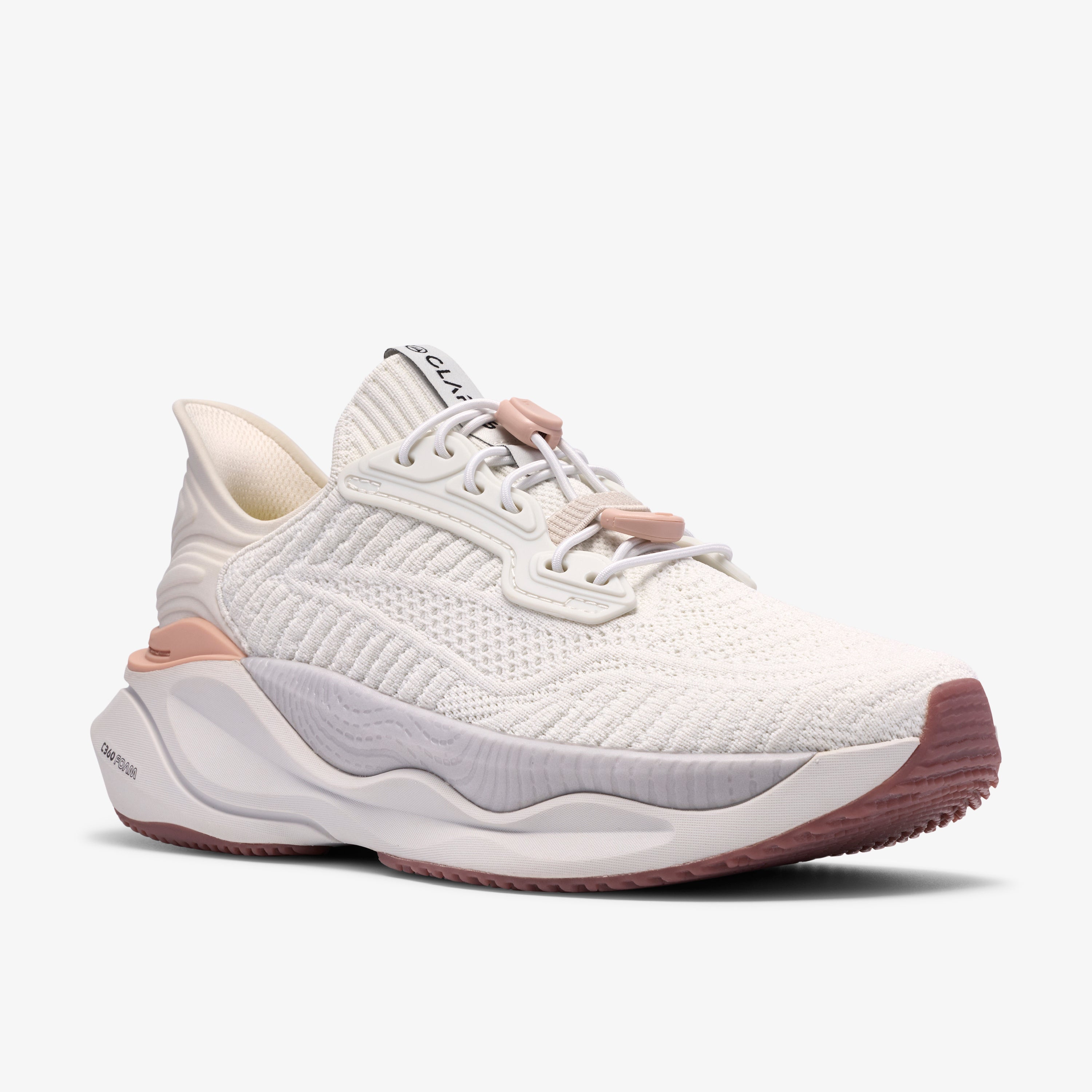 クラークス Clarks Pace Rise. / レディース ペースライズ (ホワイトコンビ)の4枚目