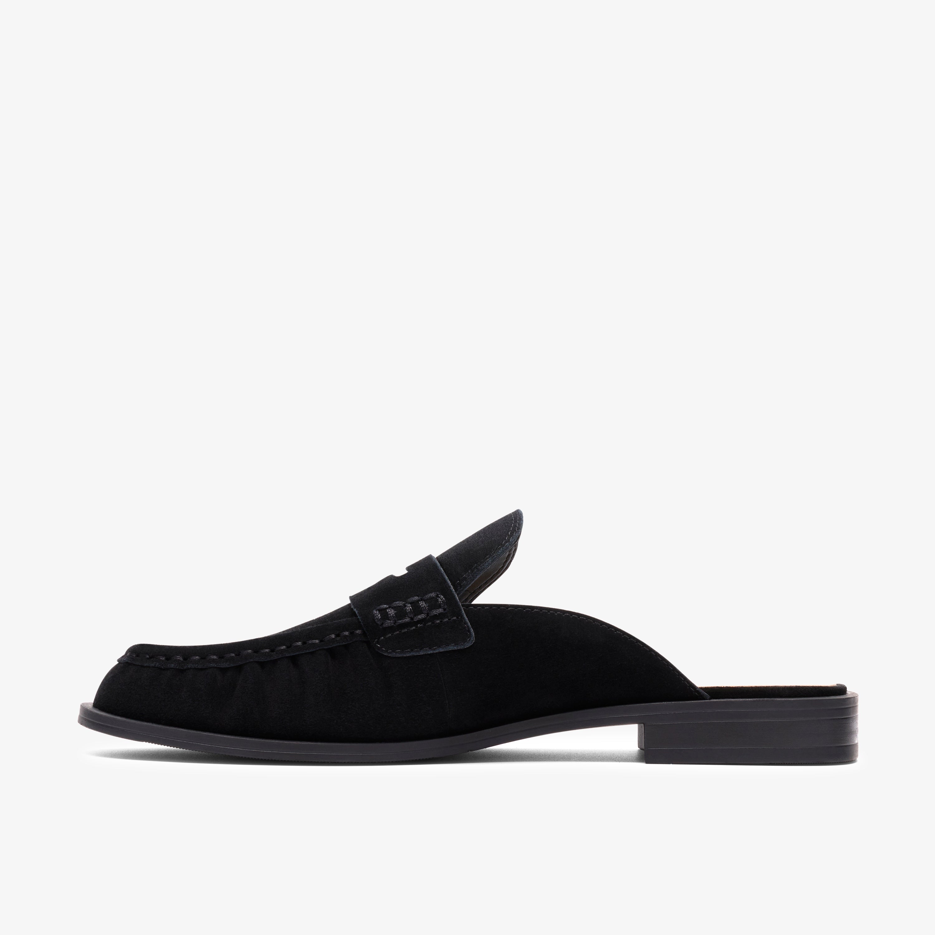 クラークス Clarks Alixea Mule / アリクシアミュール (ブラックスエード)の3枚目
