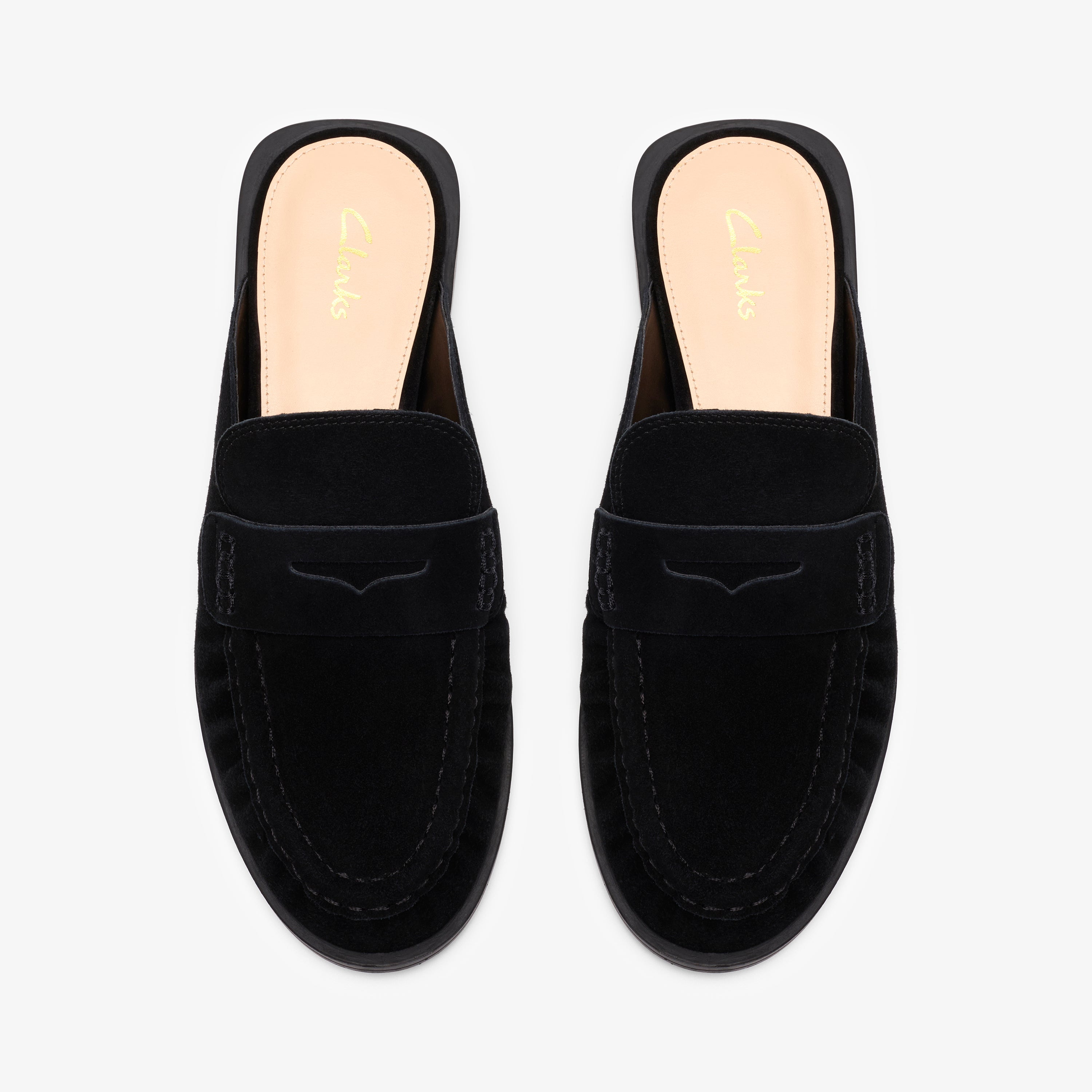 クラークス Clarks Alixea Mule / アリクシアミュール (ブラックスエード)の6枚目