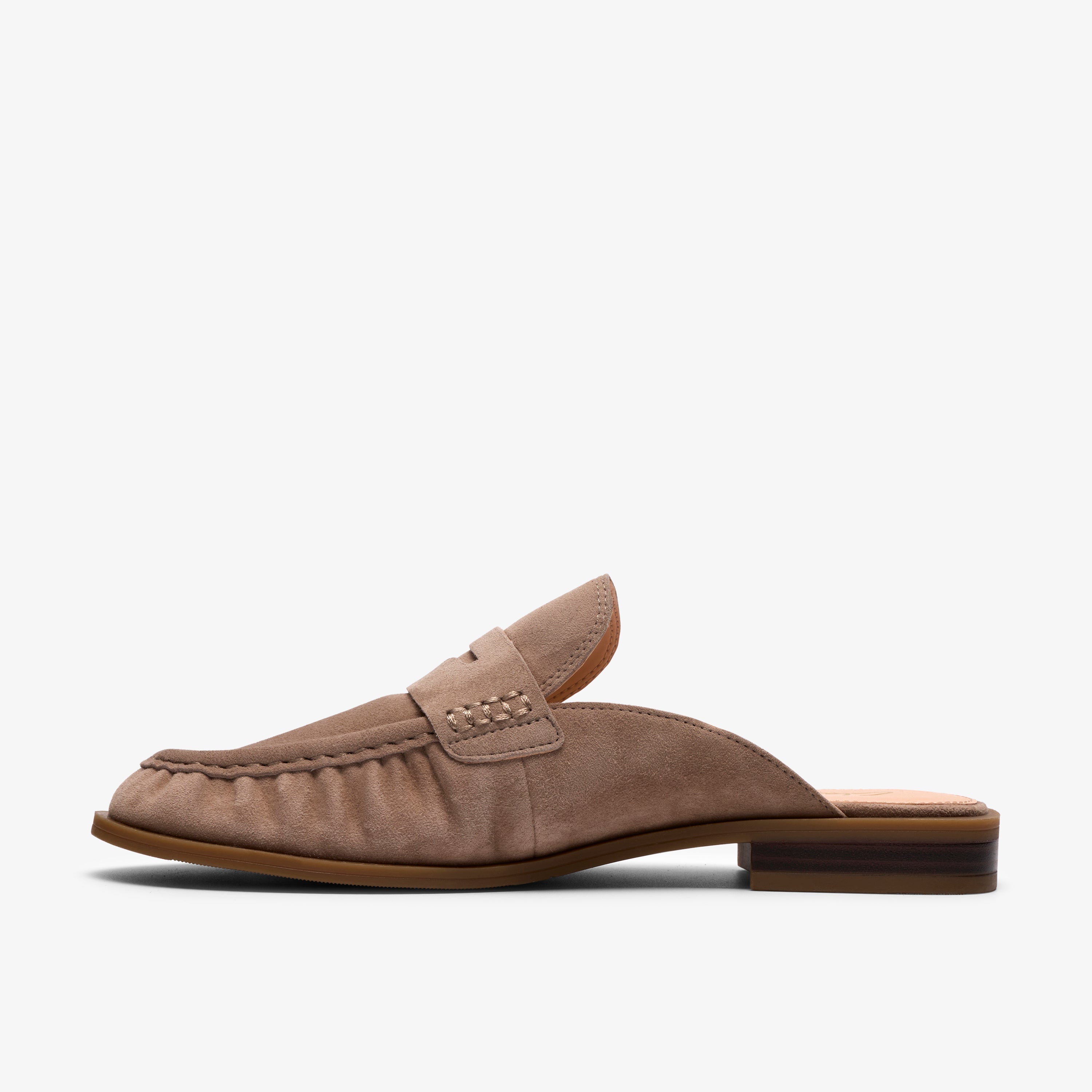 クラークス Clarks Alixea Mule / アリクシアミュール (マッシュルームスエード)の3枚目