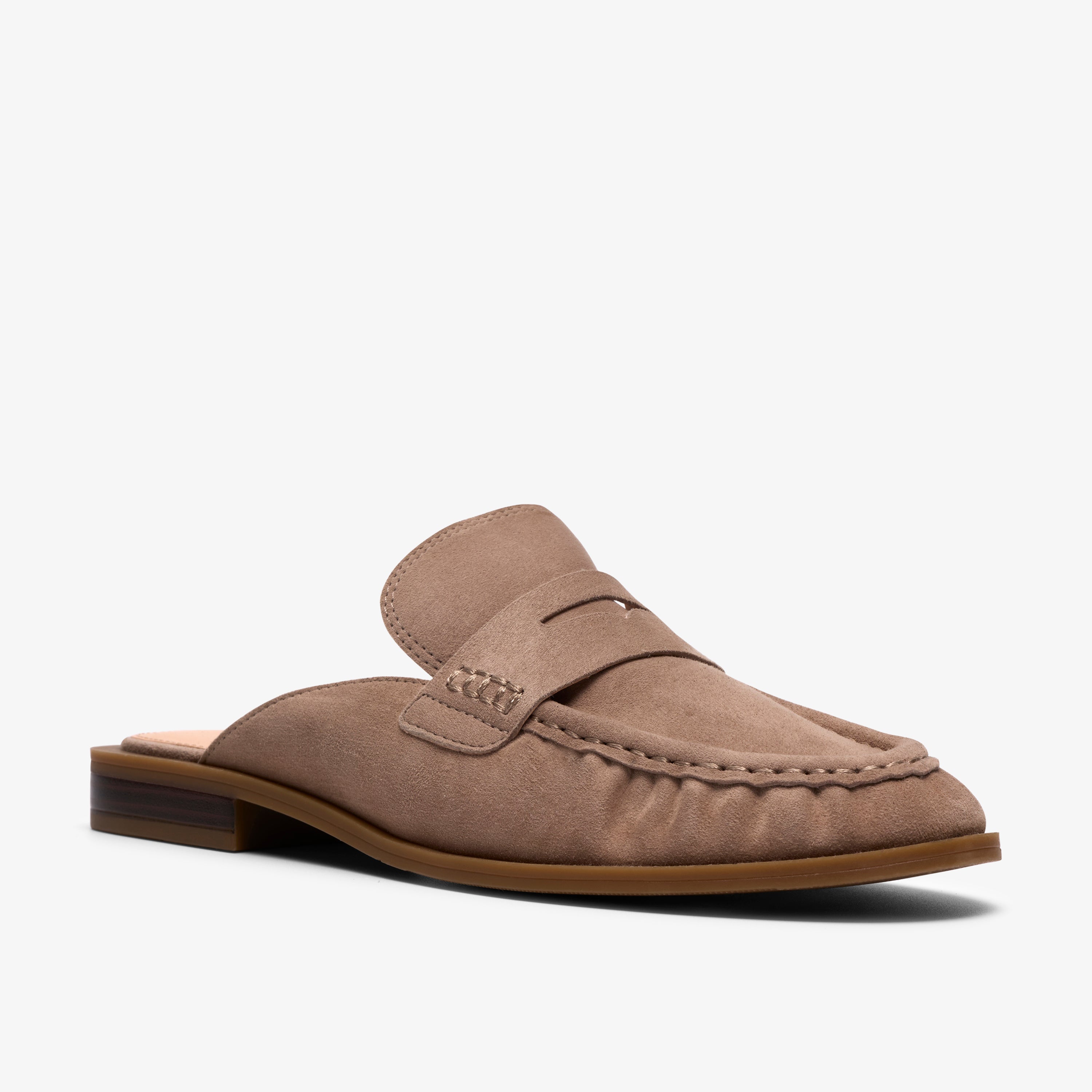 クラークス Clarks Alixea Mule / アリクシアミュール (マッシュルームスエード)の4枚目