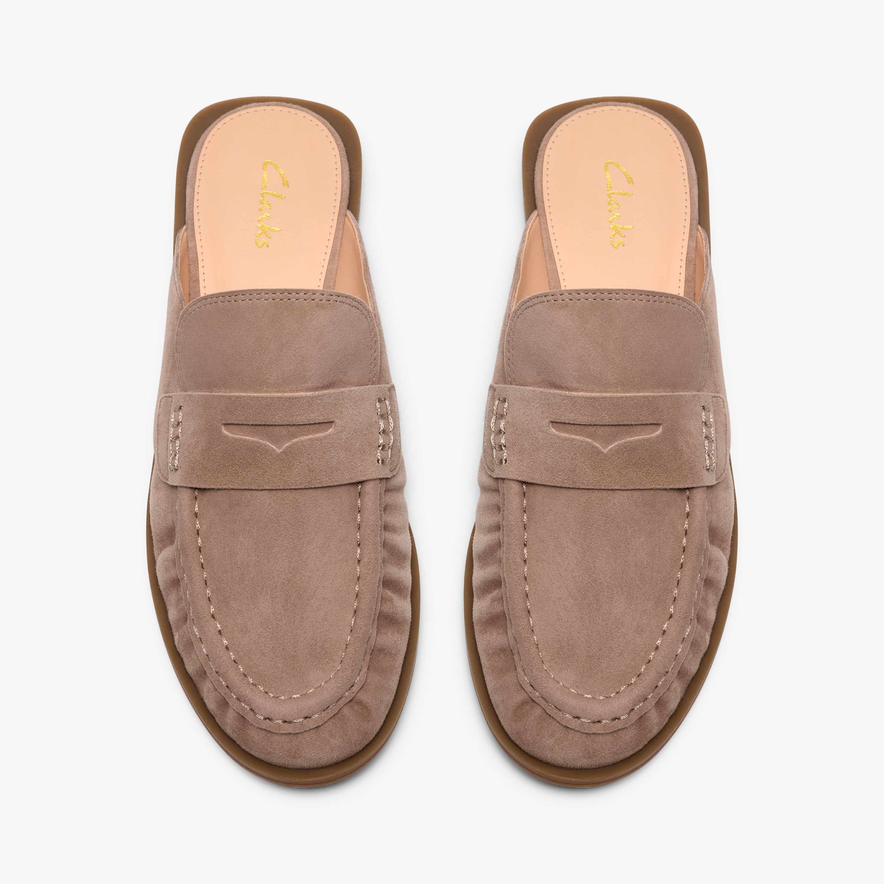 クラークス Clarks Alixea Mule / アリクシアミュール (マッシュルームスエード)の6枚目