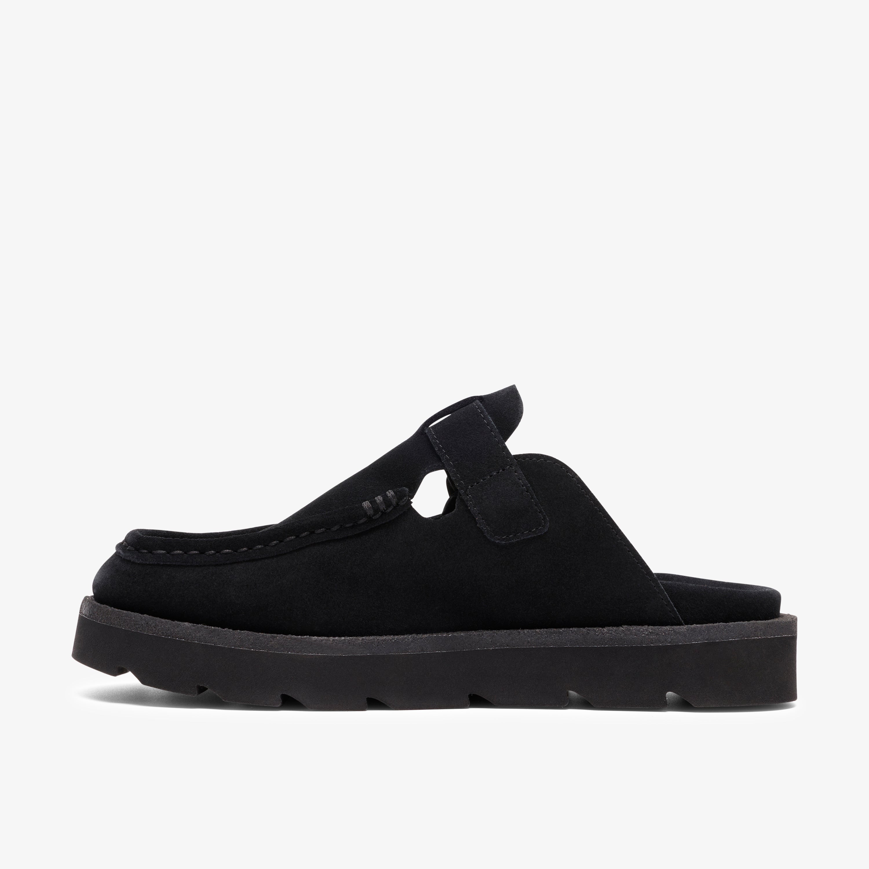 クラークス Clarks Meare Mocc / メアモック (ブラックスエード)の3枚目