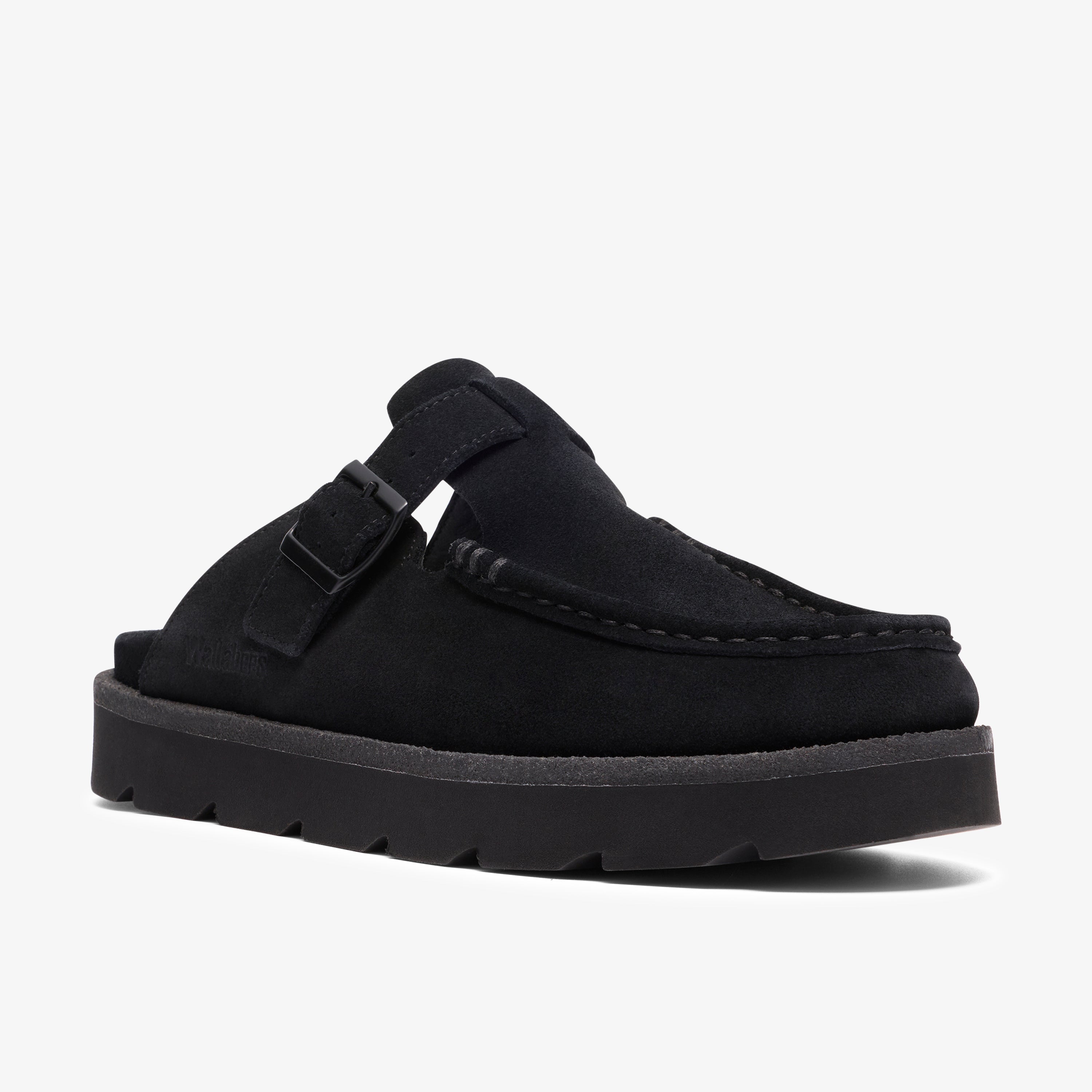 クラークス Clarks Meare Mocc / メアモック (ブラックスエード)の4枚目