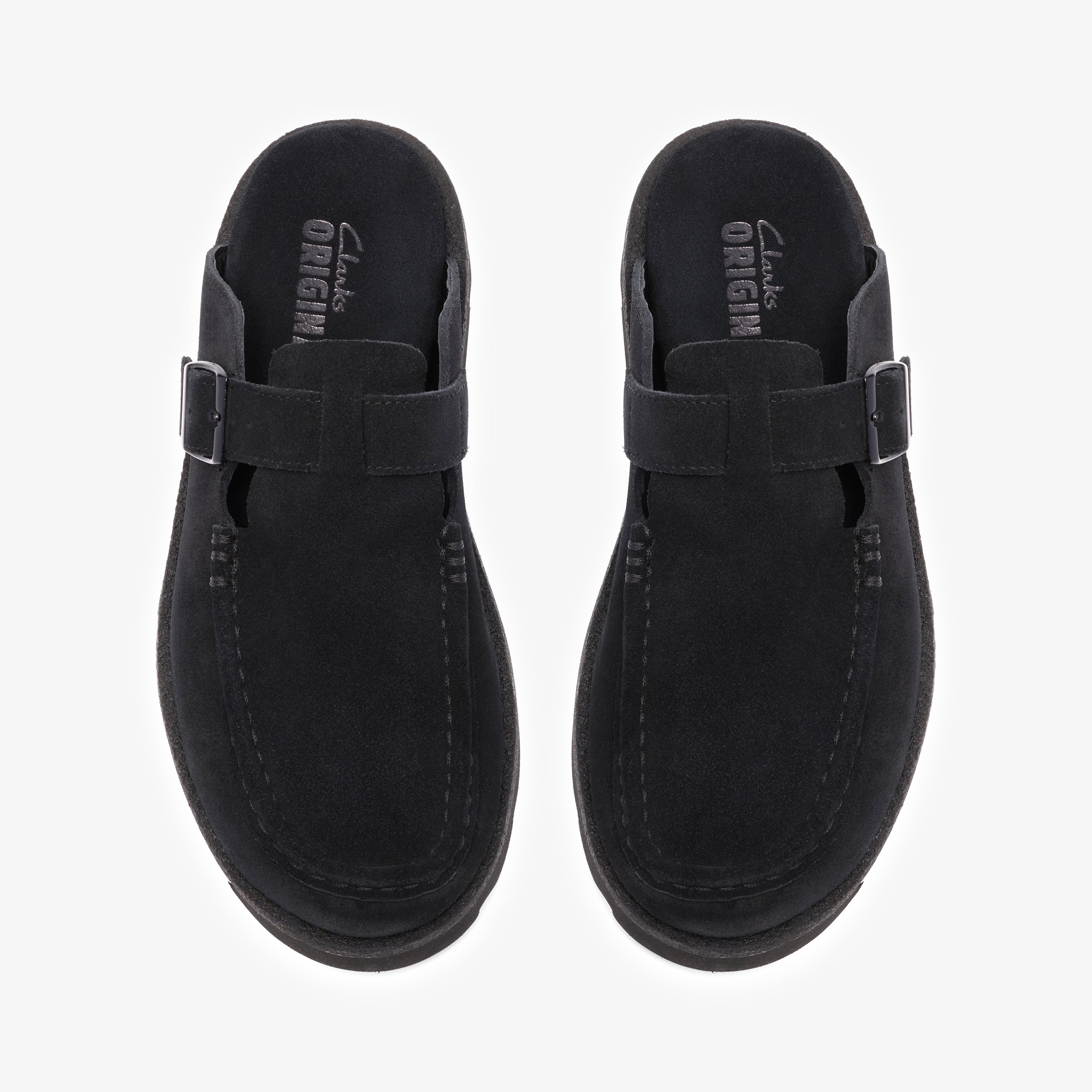クラークス Clarks Meare Mocc / メアモック (ブラックスエード)の6枚目