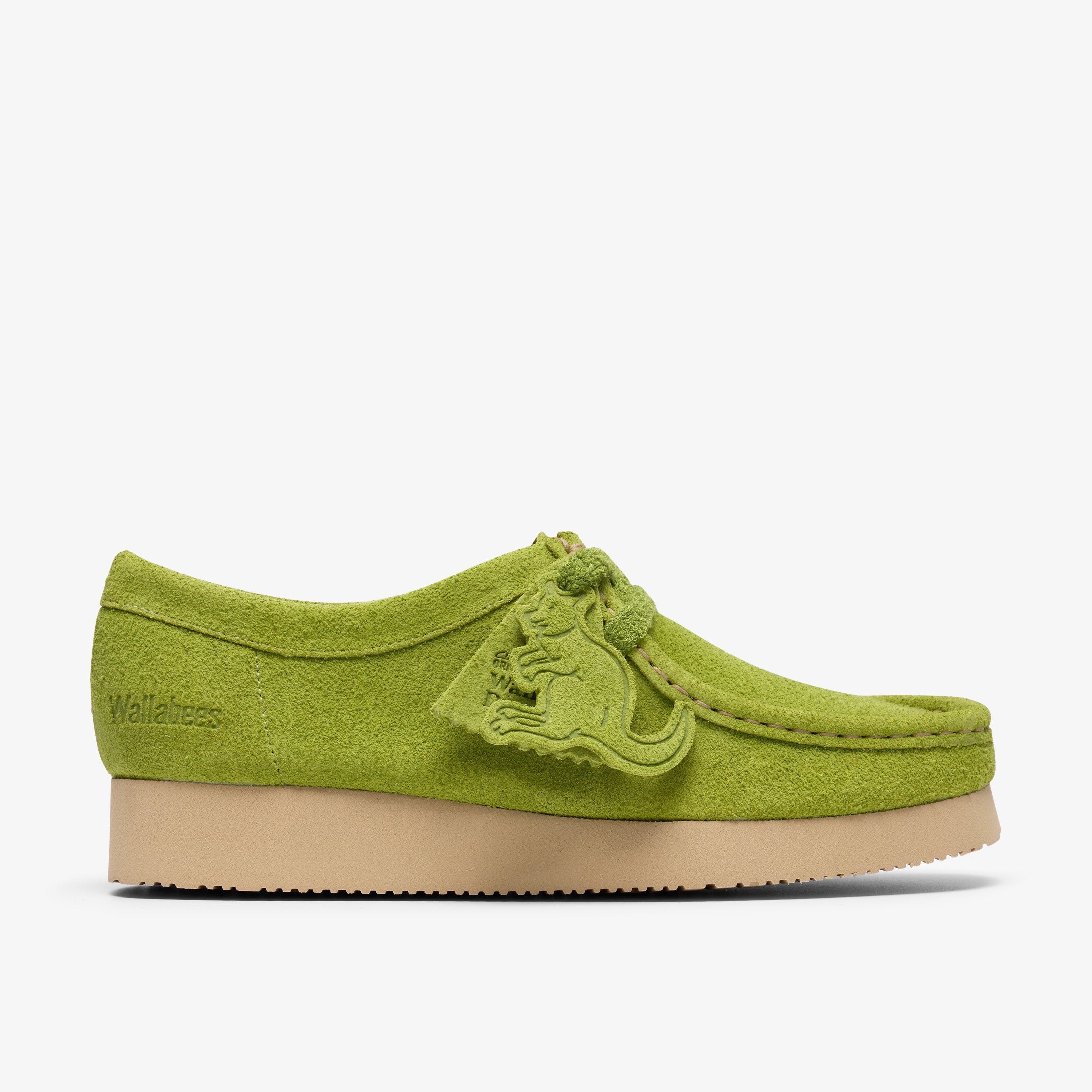クラークス Clarks Wallabee. 2604 / レディースワラビー2604 (ライムスエード)の1枚目