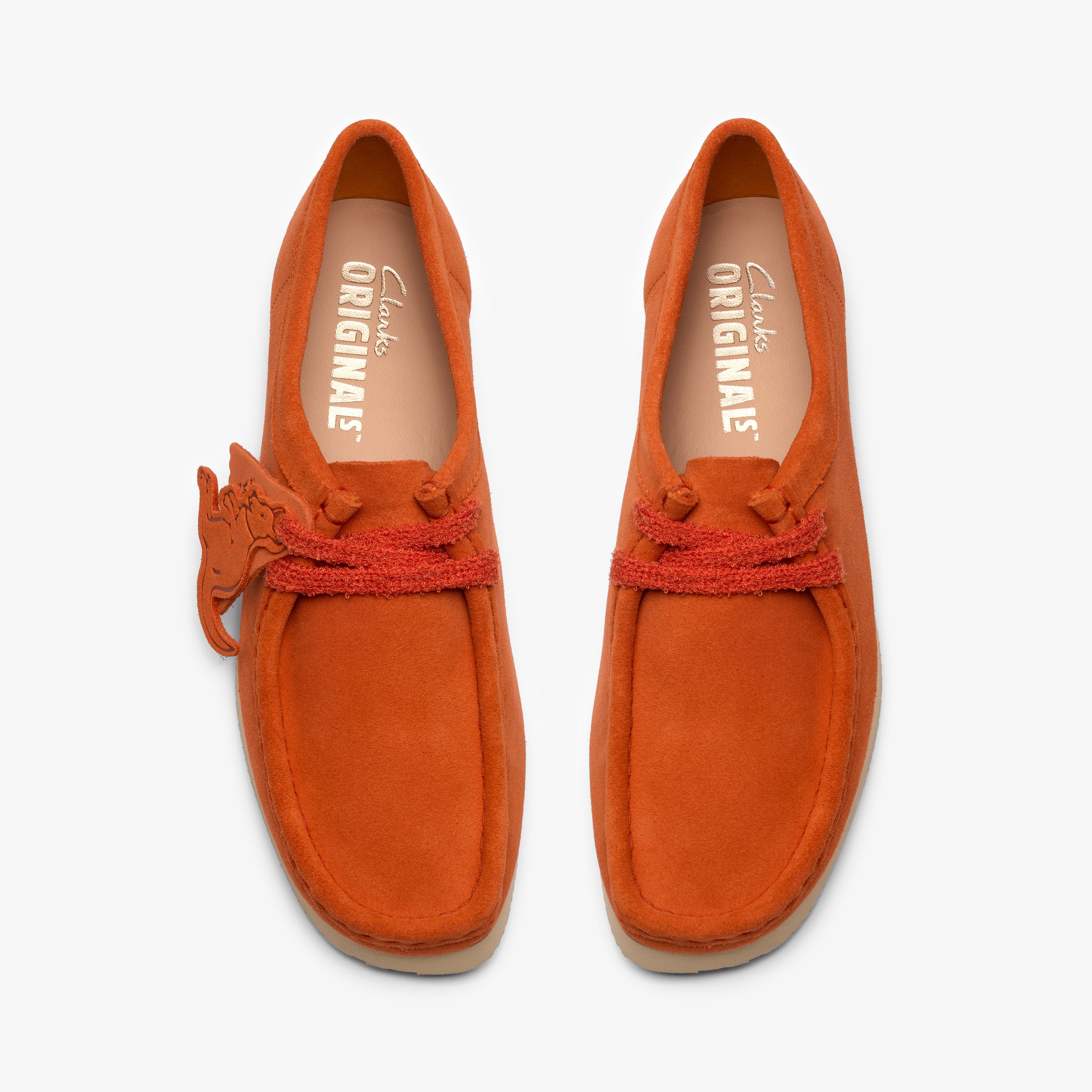 クラークス Clarks Wallabee. 2604 / レディースワラビー2604 (オレンジスエード)の6枚目