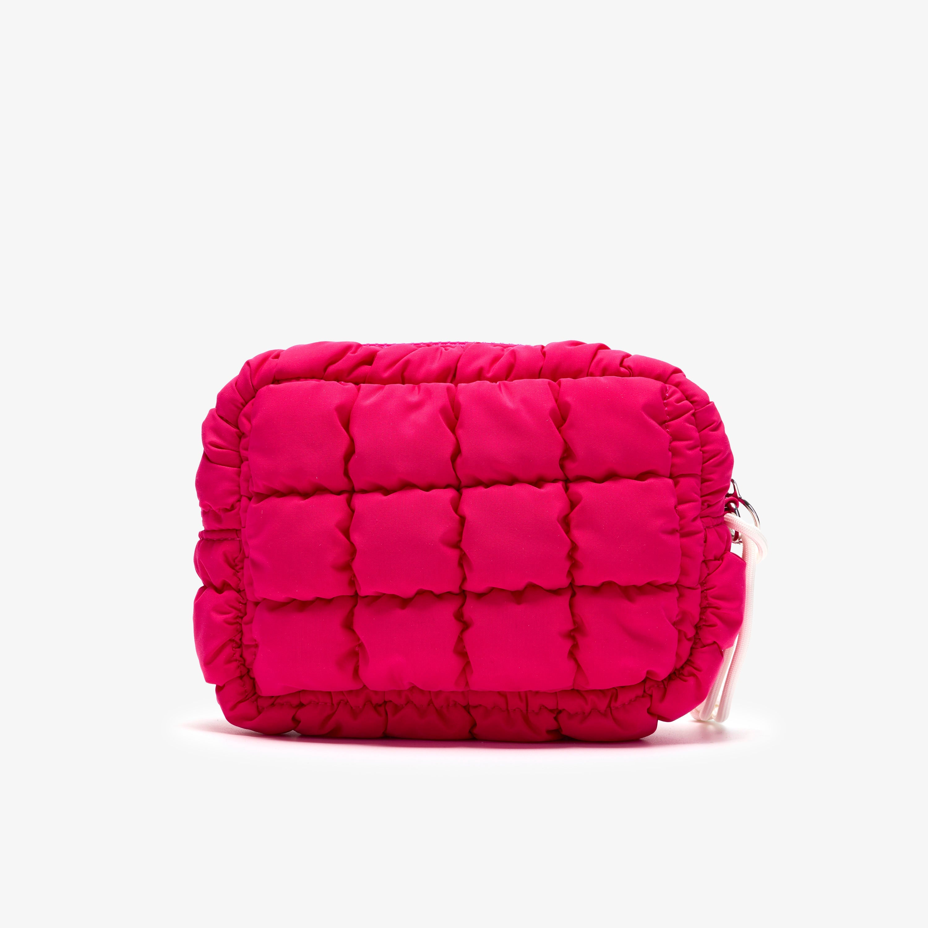 Quilt Wash Bag / キルト ウォッシュバッグ(ブライトピンク)の2枚目