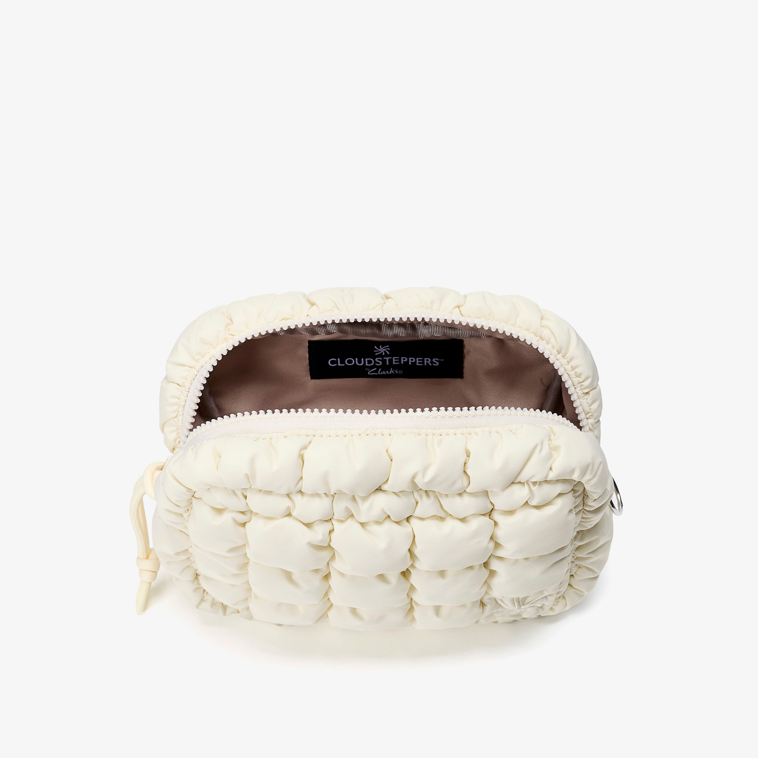 Quilt Wash Bag / キルト ウォッシュバッグ(クリーム)の4枚目
