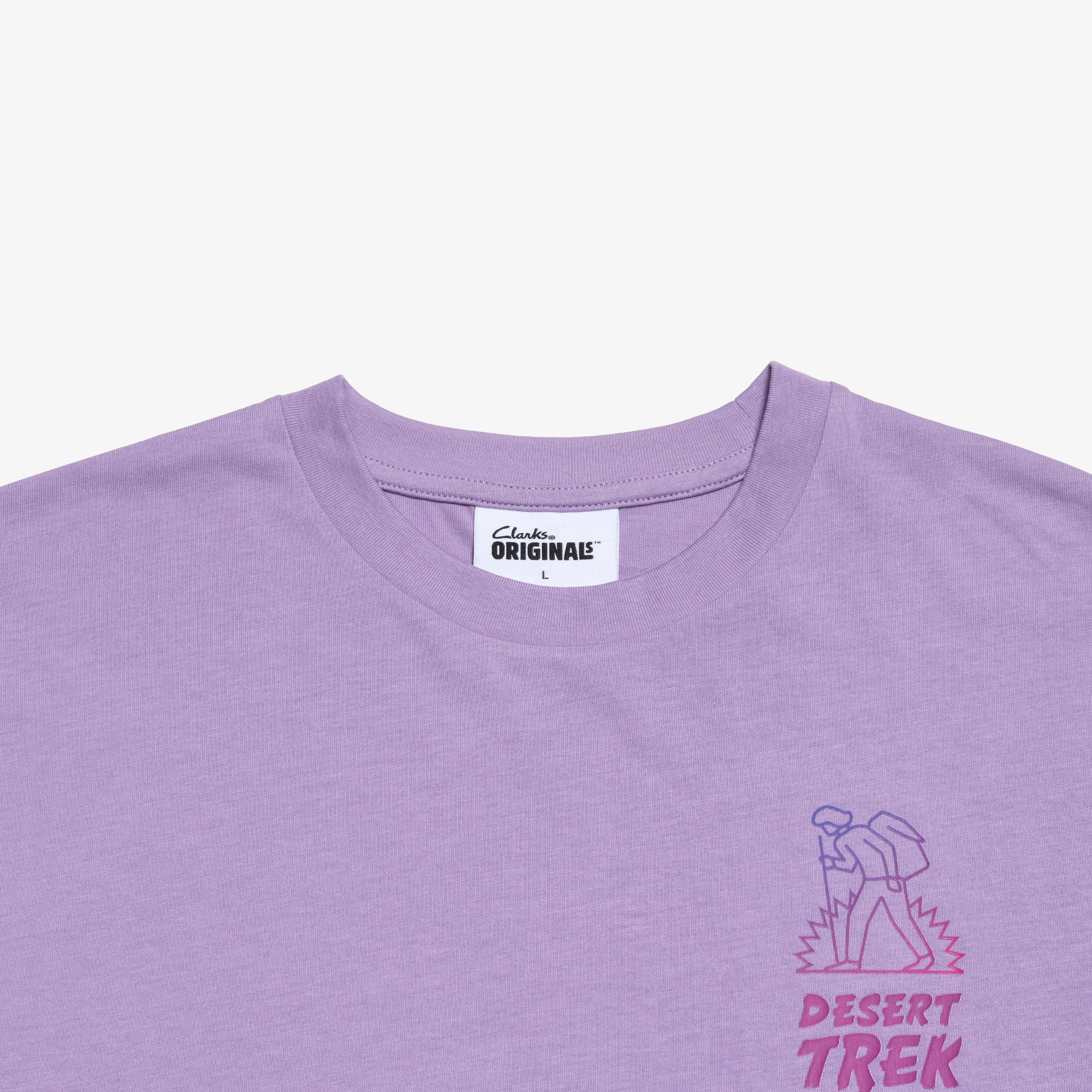OG Trek Tshirt / OG トレック Tシャツ(ライラック)の5枚目