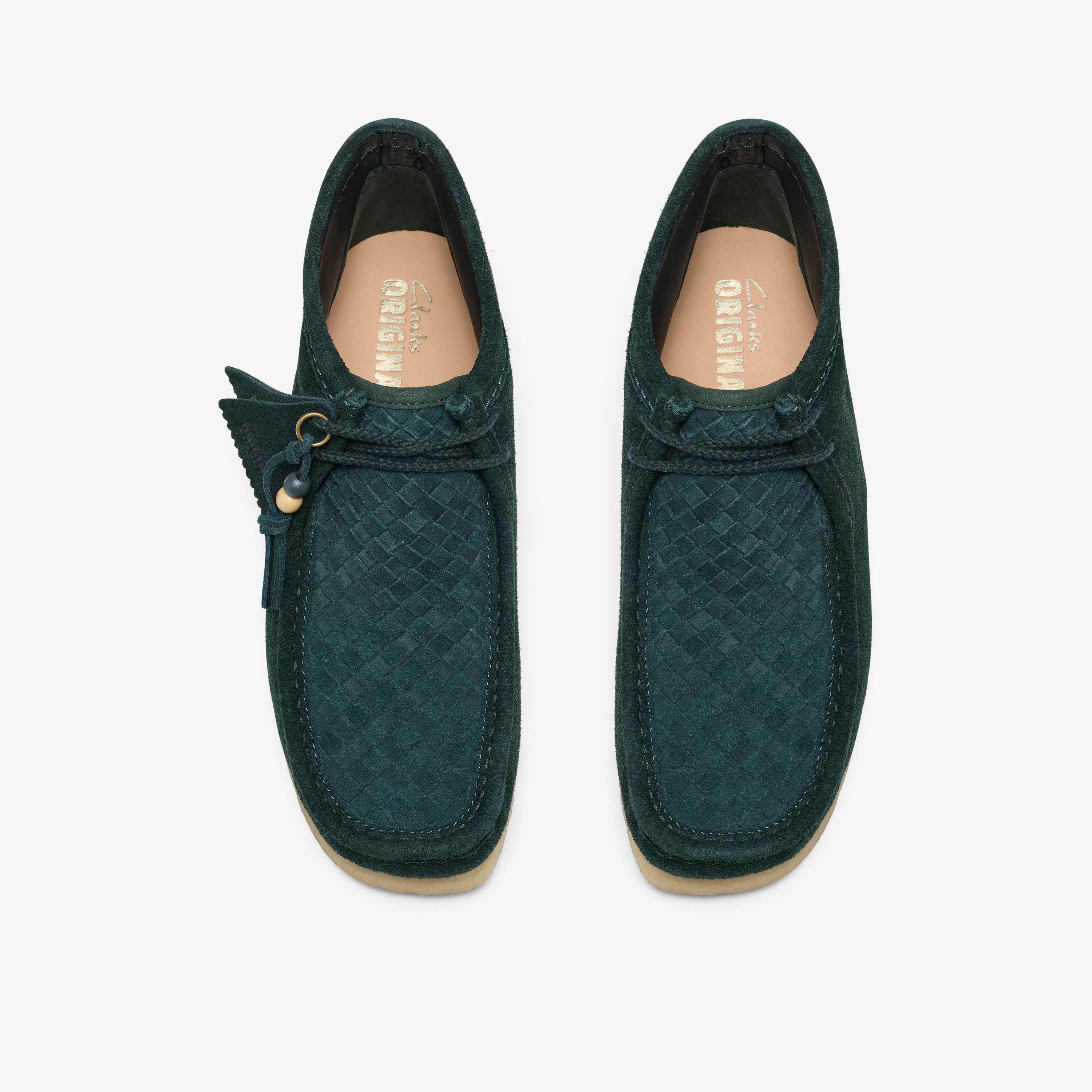 Wallabee Boot / メンズ ワラビーブーツ(フォレストグリーンウィーブ)の6枚目