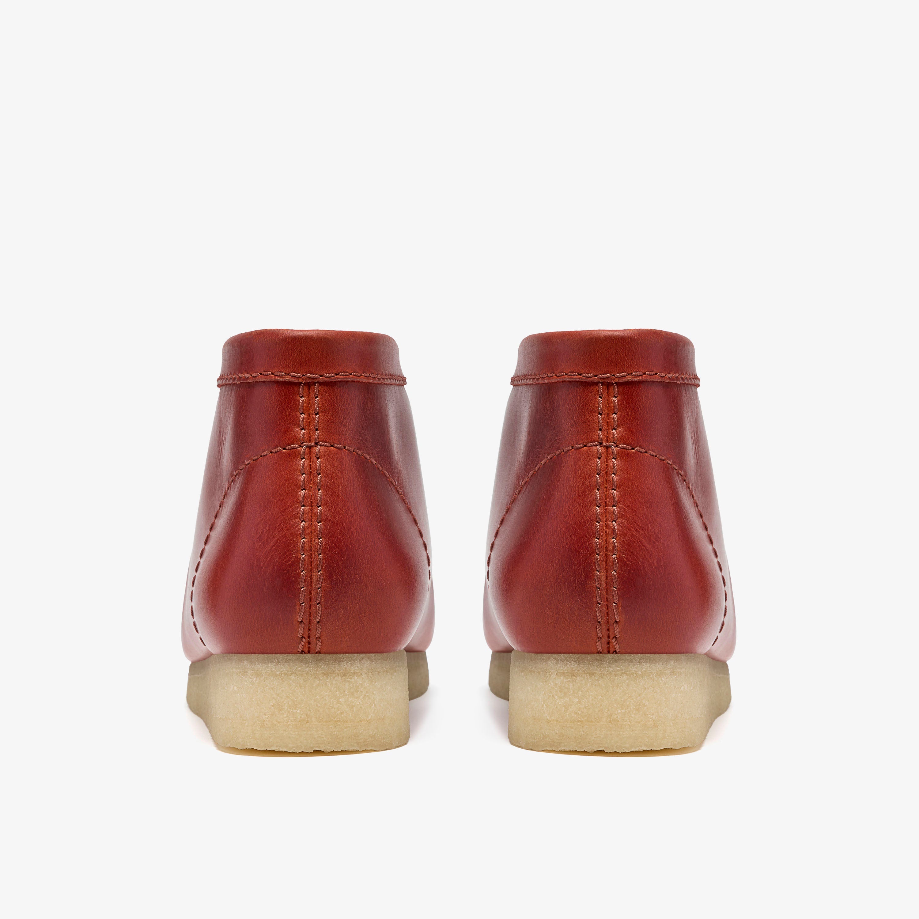 Wallabee Boot / メンズ ワラビーブーツ(ブリックレッド)の5枚目