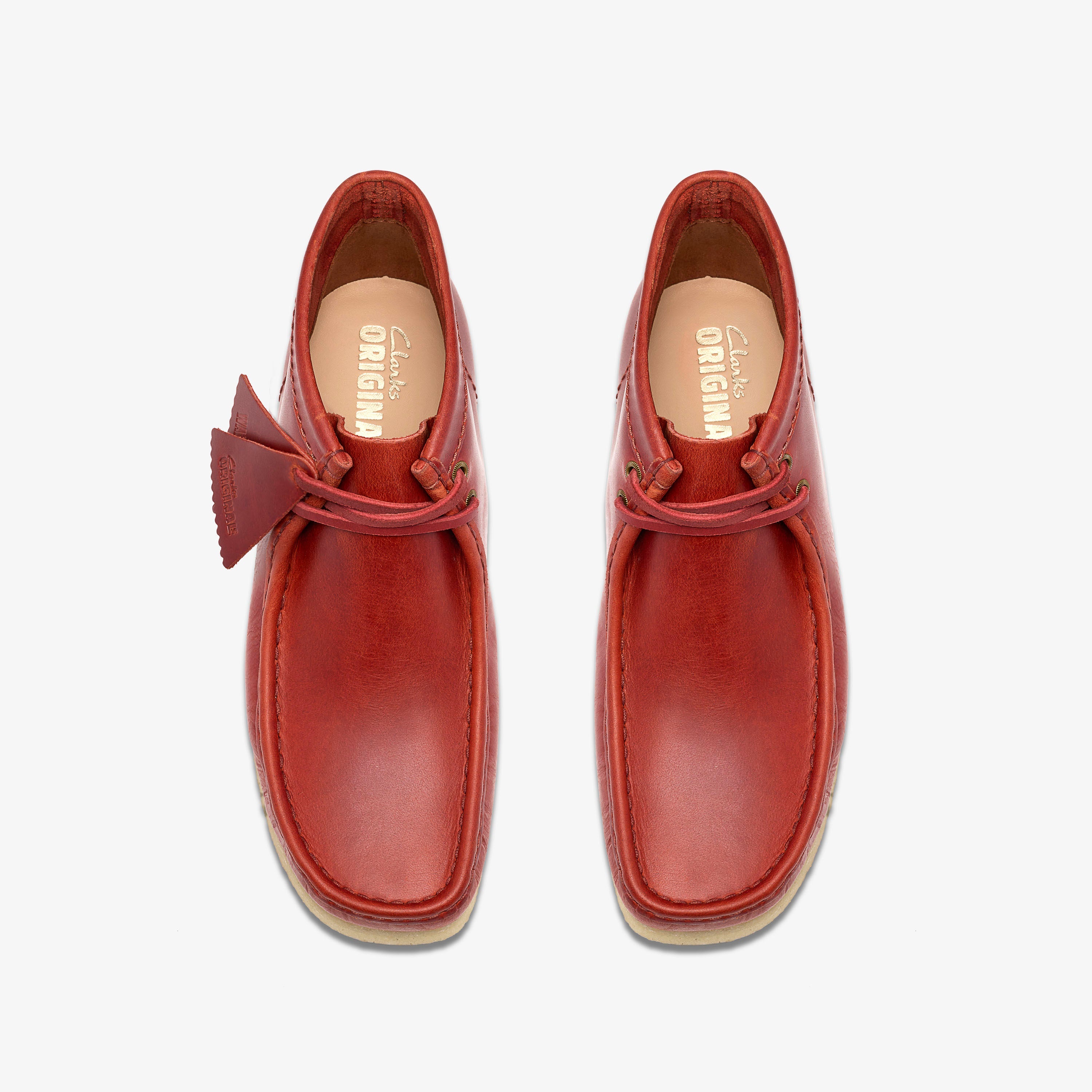Wallabee Boot / メンズ ワラビーブーツ(ブリックレッド)の6枚目