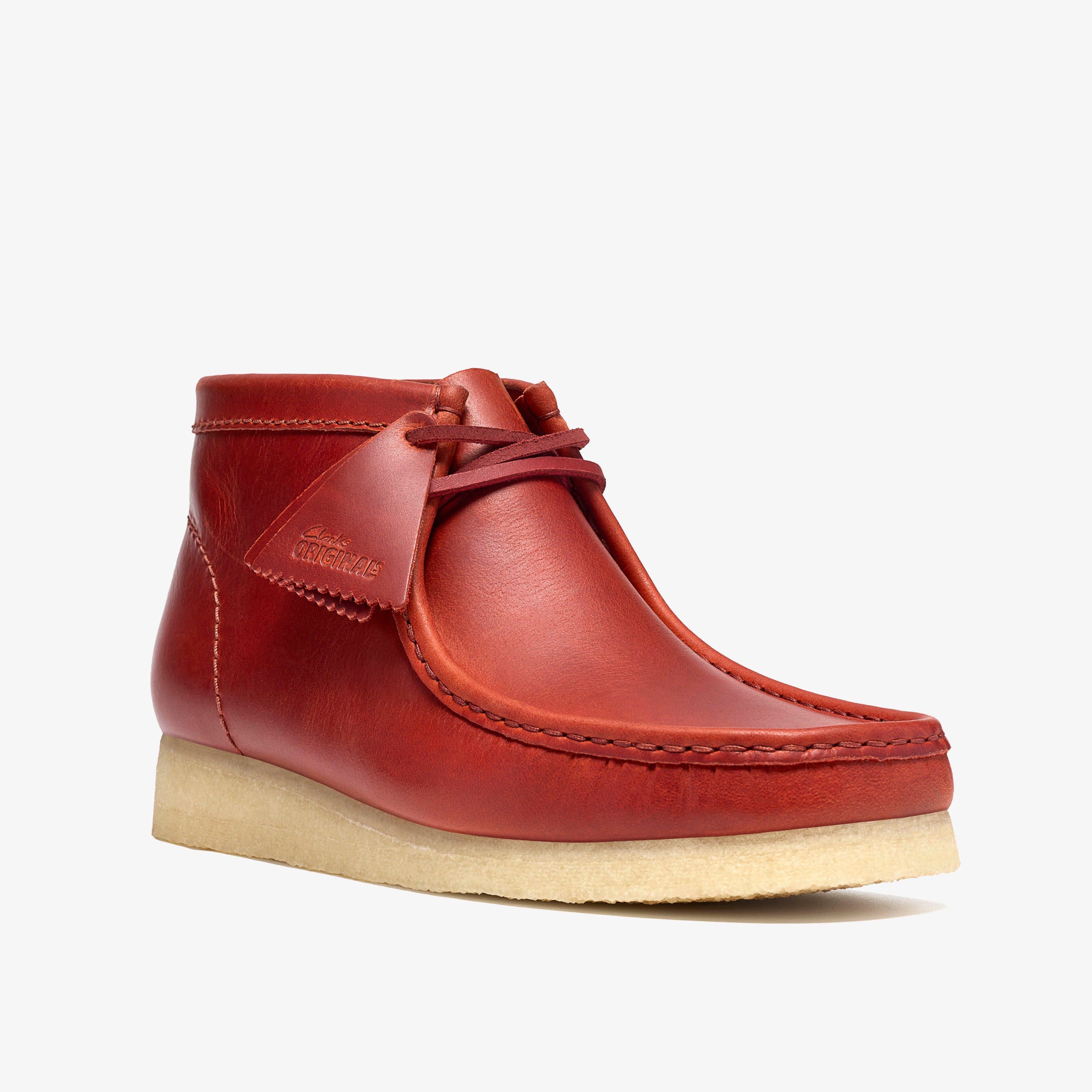 Wallabee Boot / メンズ ワラビーブーツ(ブリックレッド)の7枚目