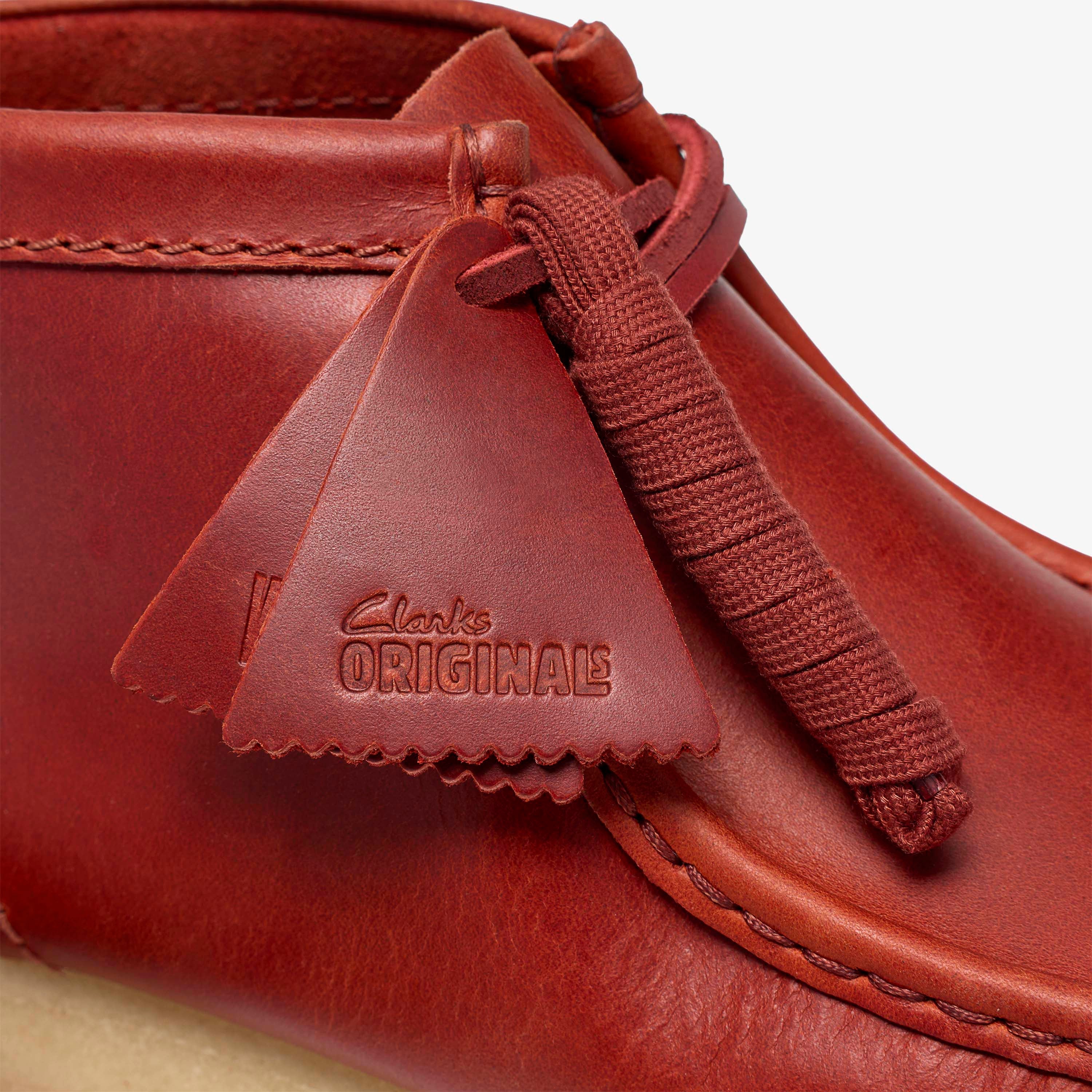 Wallabee Boot / メンズ ワラビーブーツ(ブリックレッド)の8枚目