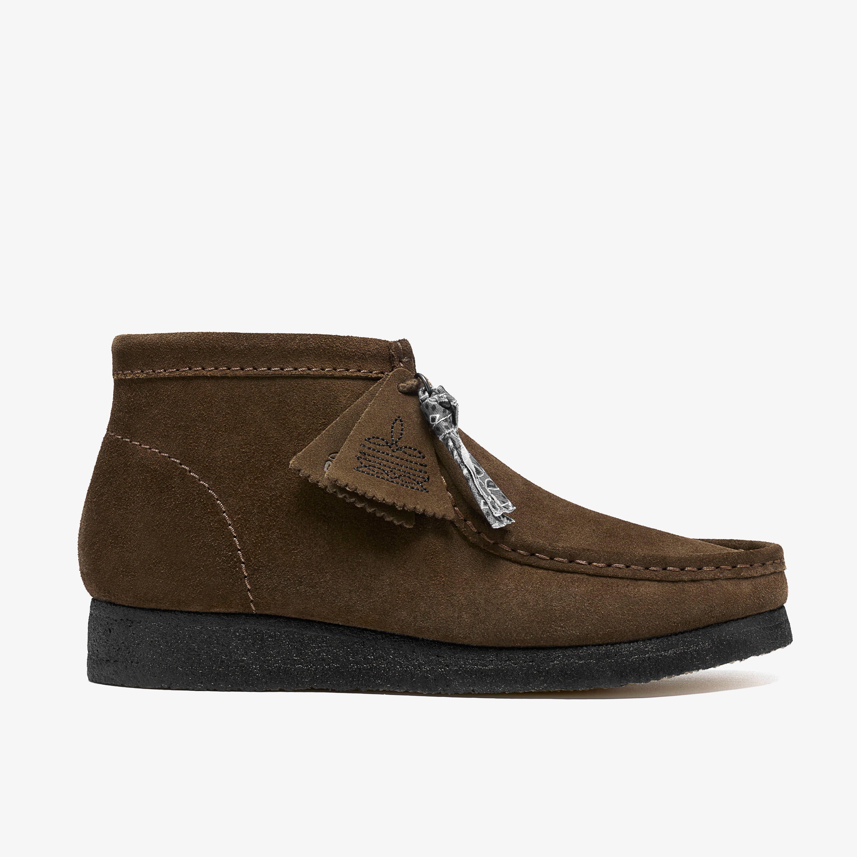 Wallabee Boot / メンズ ワラビーブーツ(ダークオリーブスエード)の1枚目